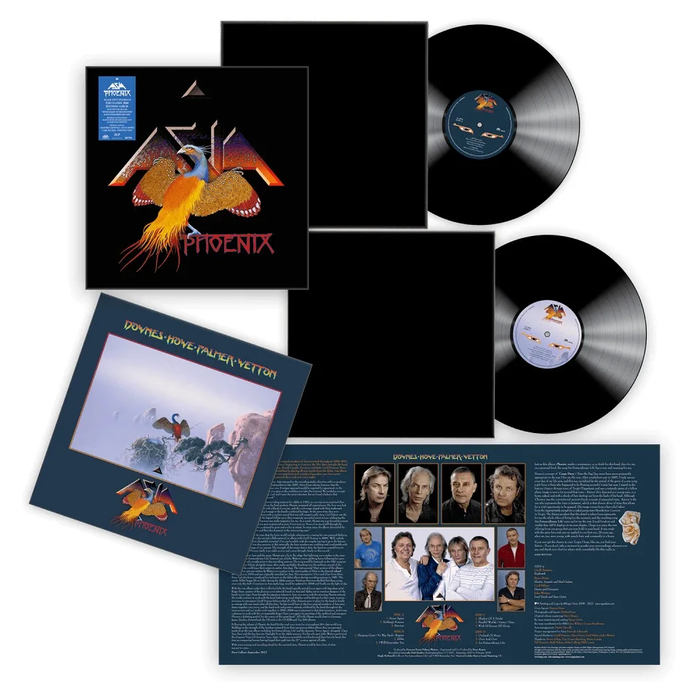 Asia - Phoenix: 2 LP Set - Autographed / Signed by Palmer & Downes 2023, image 4