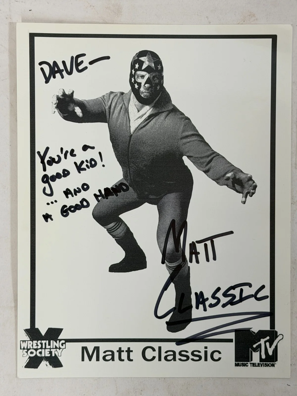 Signed Entertainment Photograph Group (Matt Classic, The Krays, Power Rangers Ca, image 2