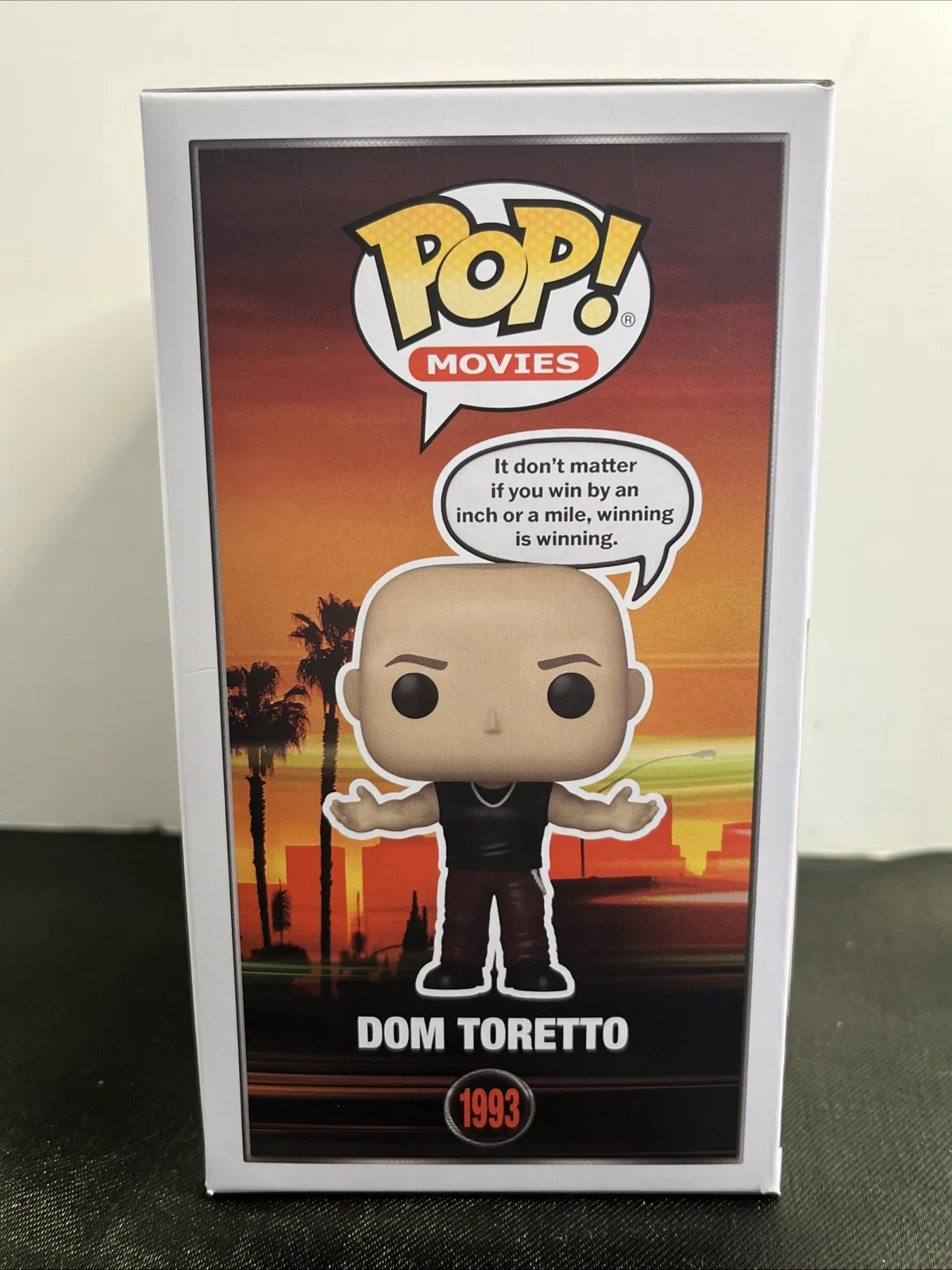 Vin Diesel — Vin Diesel ‘Fast & Furious’ Signed Funko Pop #1993 ‘Dom Toretto’ With COA, image 5