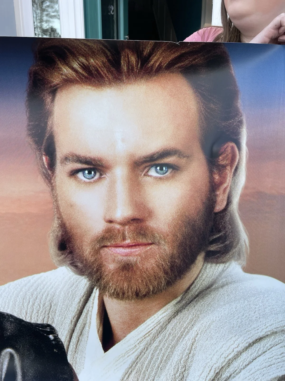 STAR WARS POSTER BANNER PROMO DISPLAY VIDEO DVD VINYL SHOP ANAKIN CLONE OBI WAN, изображение 5