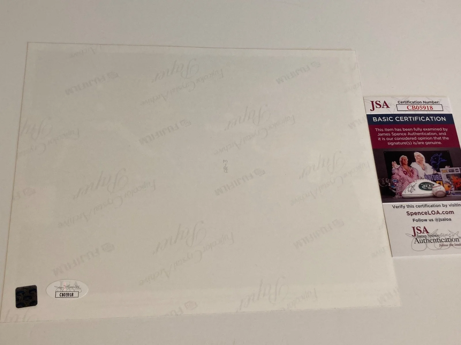 ALAN RUCK — ALAN RUCK signed 8x10 photo from "STAR TREK GENERATIONS" JSA #CB05918, изображение 2