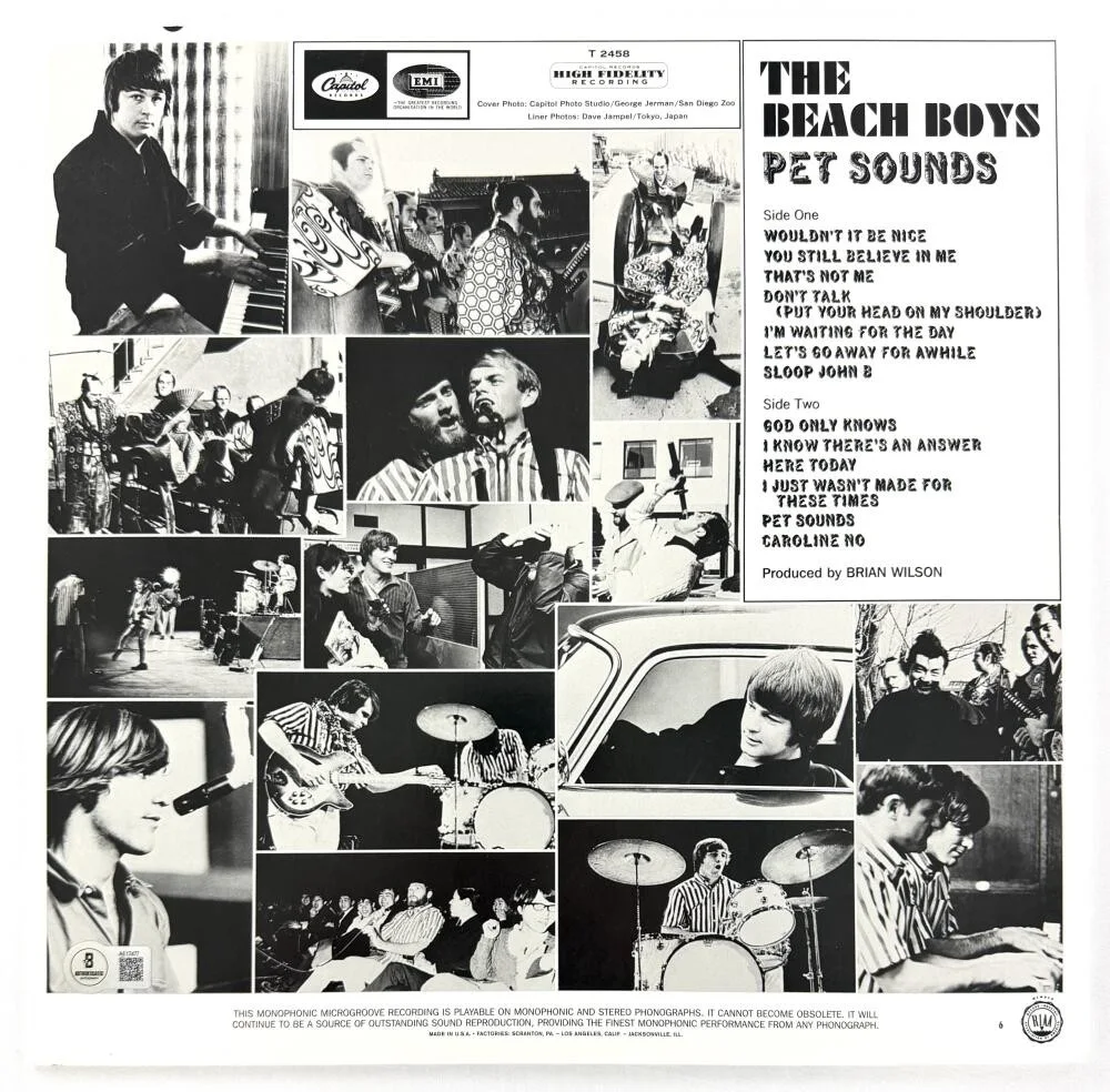 Al Jardine, Mike Love, Brian Wilson — Beach Boys Signed Autograph Album Record Brian Wilson Mike Love Al Jardine BAS, image 2