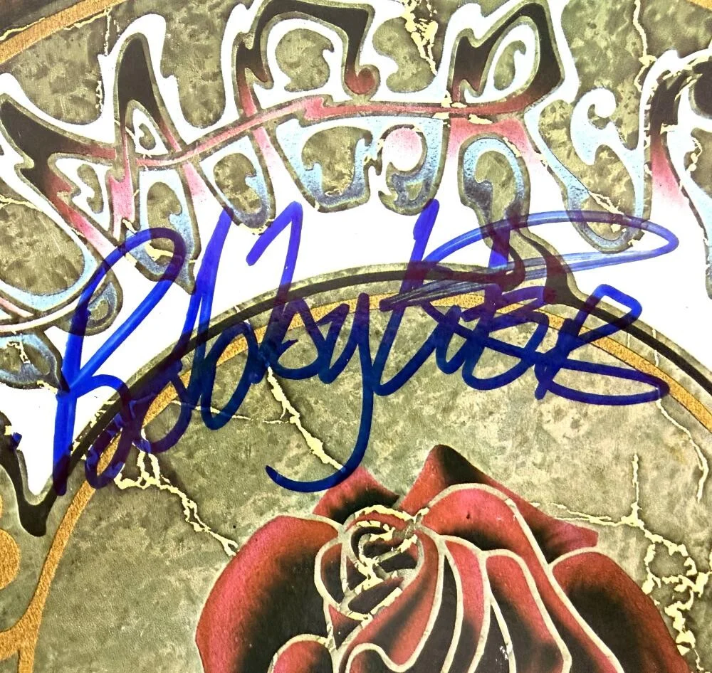 Jerry Garcia, Bob Weir — Jerry Garcia & Bob Weir Signed Autograph Grateful Dead Album Record LP - JSA COA, изображение 4