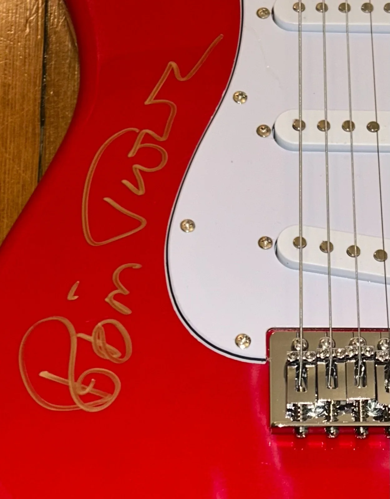 Robin Trower signed Electric Guitar JSA COA, image 2