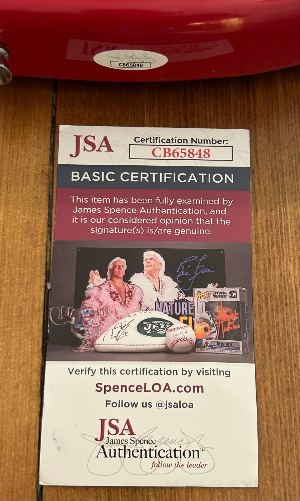 Robin Trower signed Electric Guitar JSA COA, image 3