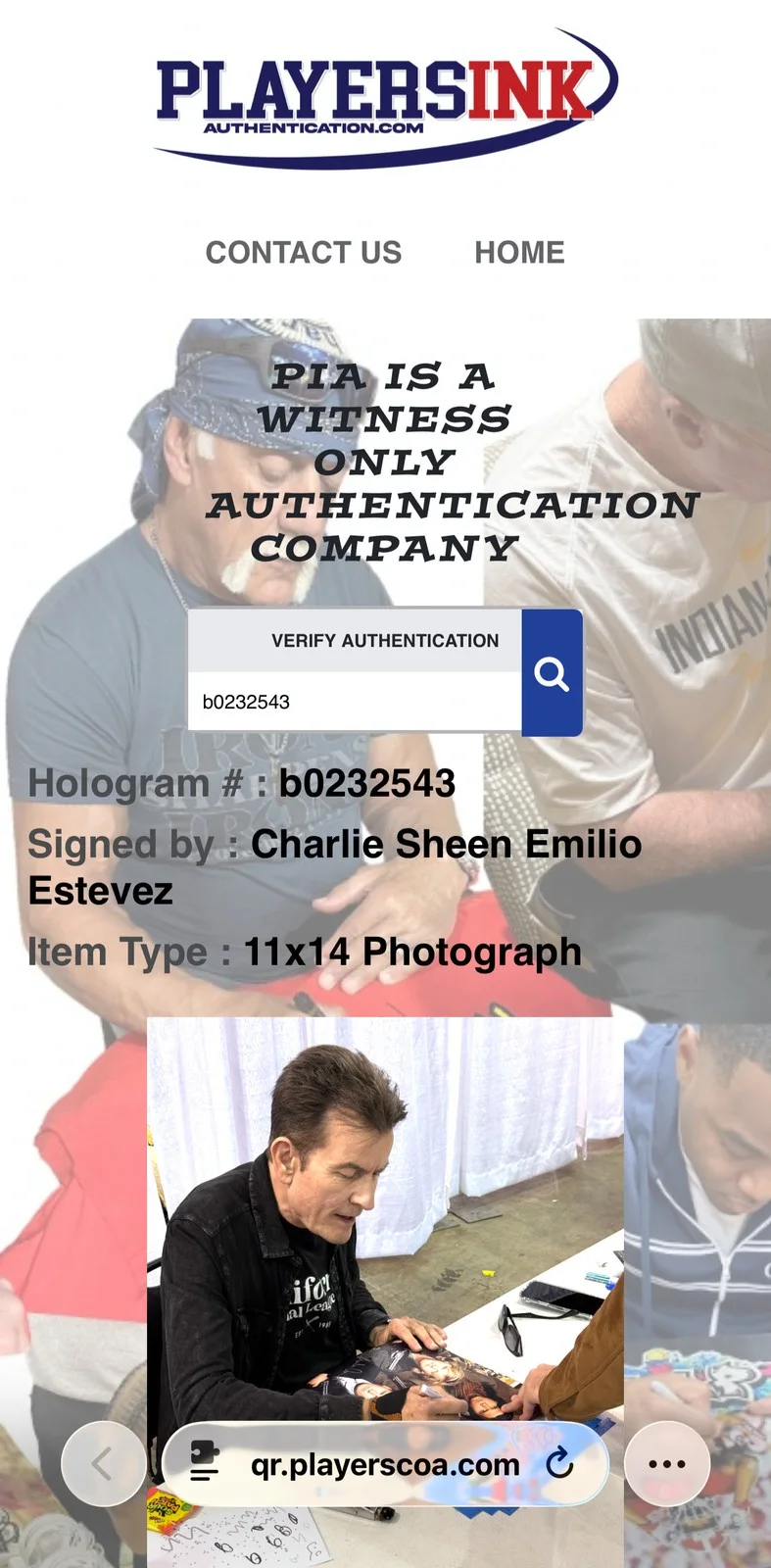 Charlie Sheen & Emilio Estevez Signed Young Guns 11x14 Photo JSA PIA, изображение 4