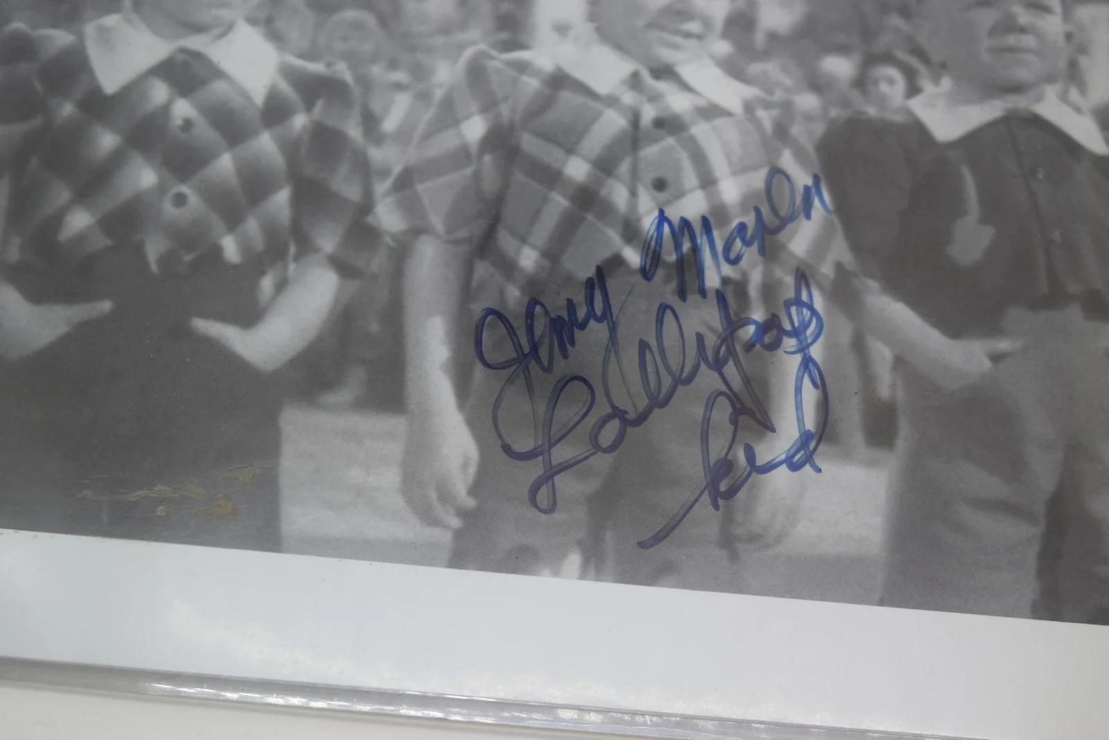 Jerry Maren — JERRY MAREN Actor WIZARD OF OZ 8x10 B&W Autograph PHOTO Lollipop Guild Munchkin, изображение 2