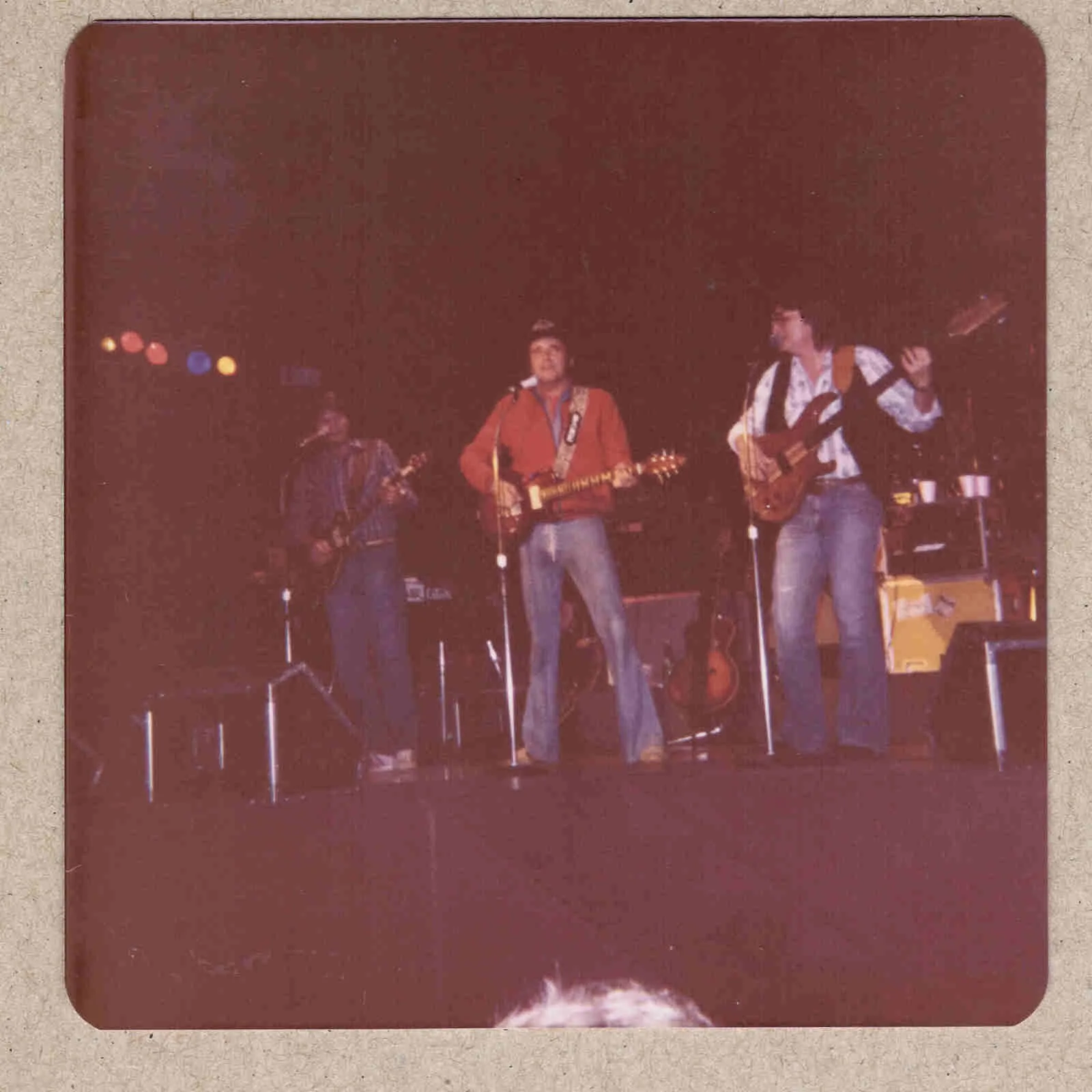 1982 Bobby Bare Signed Autograph w/ Fan Taken 5 x 3.5 OOAK Photo VTG, image 3