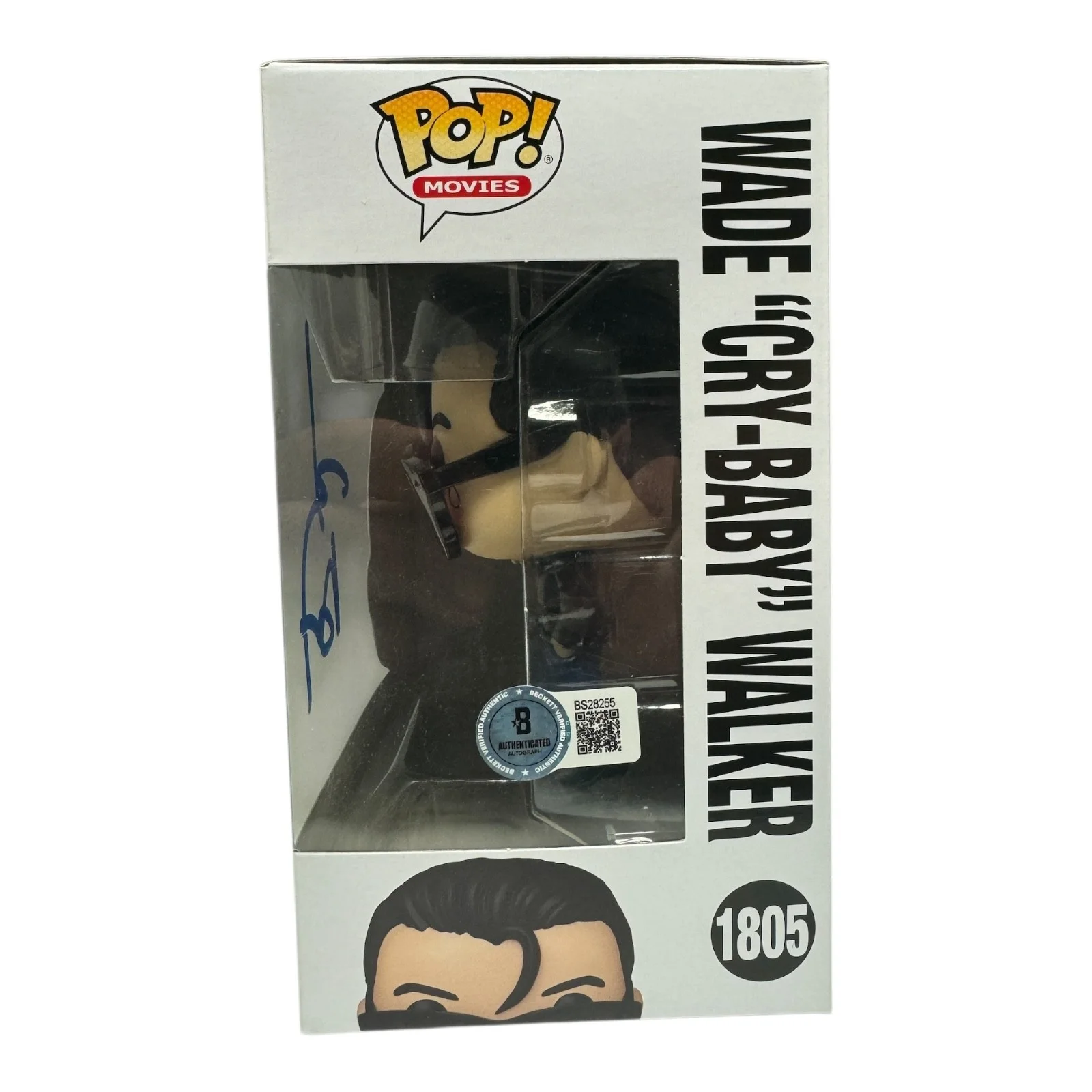 JOHNNY DEPP — JOHNNY DEPP SIGNED AUTOGRAPH CRY-BABY FUNKO POP 1805 BECKETT BAS, изображение 2