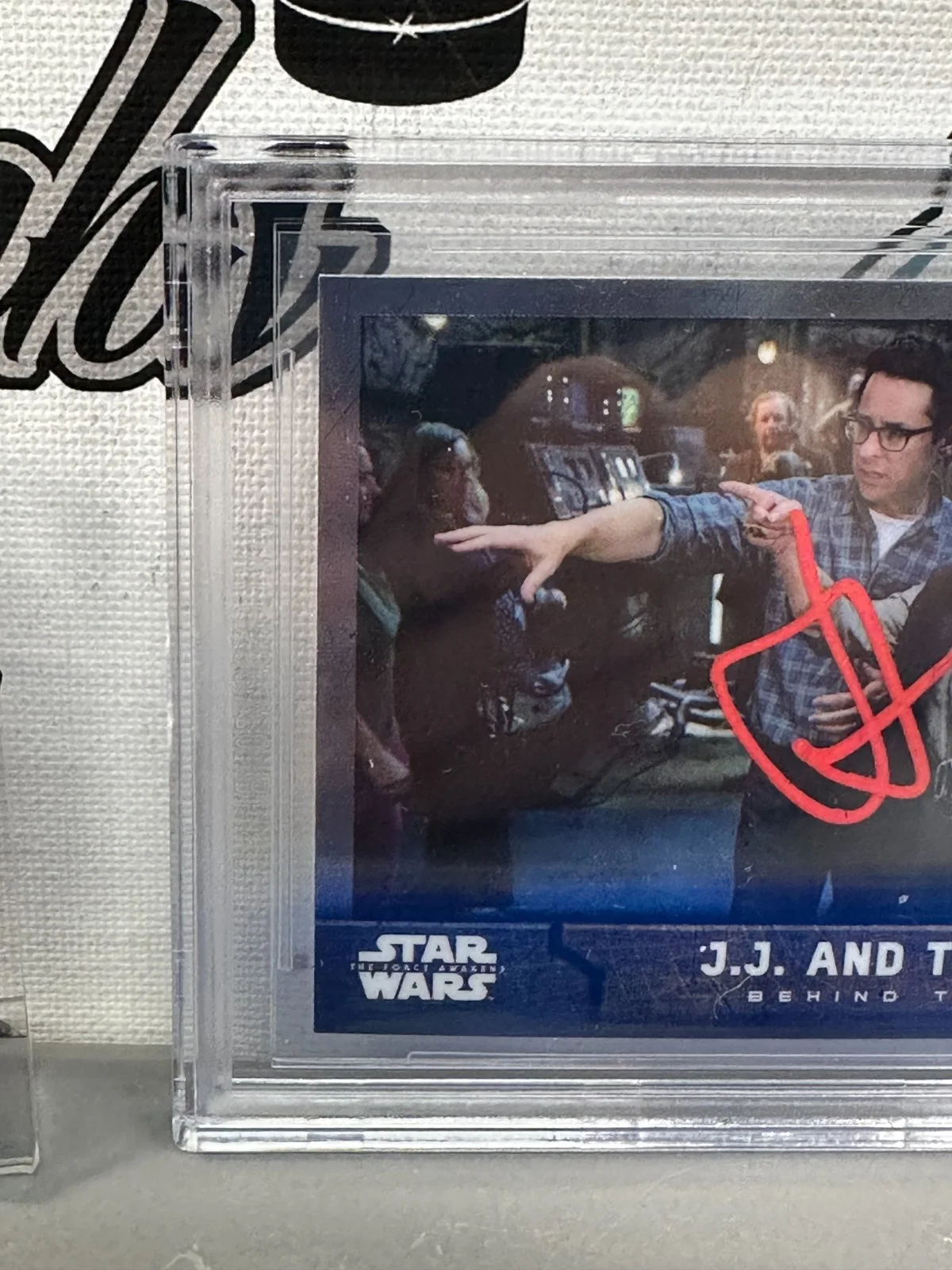 DIRECTOR PRODUCER CREATOR PRESUMED INNOCENT OVERLORD ARMAGEDDON — JJ ABRAMS STAR WARS TREK FRINGE SUPER 8 SIGNED AUTOGRAPHED 2016 CARD BECKETT BAS, image 3
