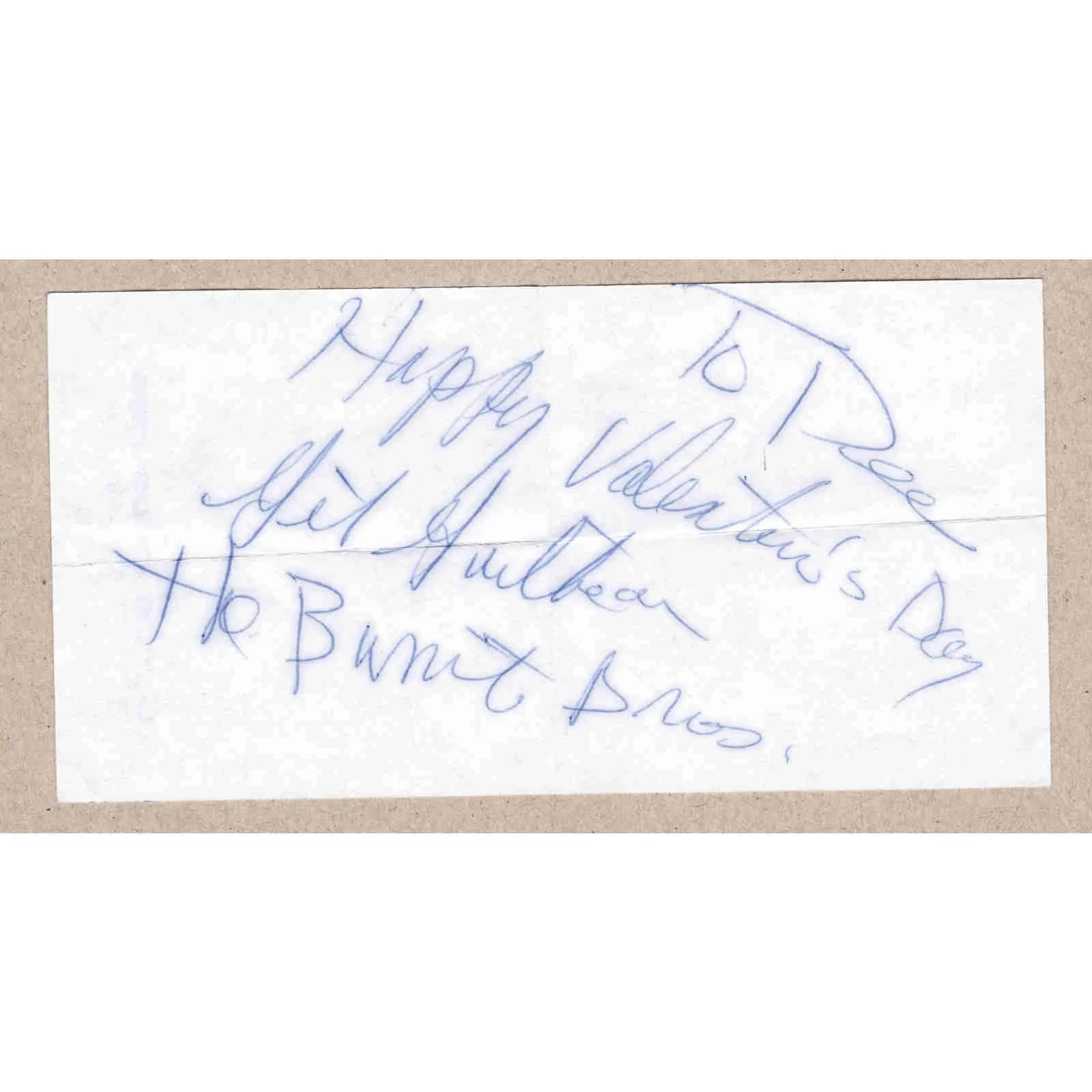 1982 Gib Guilbeau John Beland Burrito Brothers Autograph Fan Taken OOAK Photo, image 4
