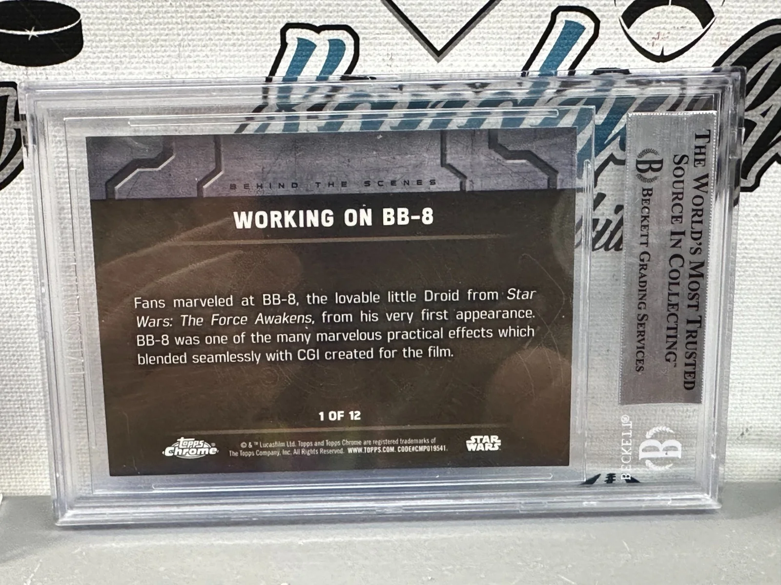 DIRECTOR PRODUCER CREATOR PRESUMED INNOCENT OVERLORD ARMAGEDDON — JJ ABRAMS STAR WARS TREK FRINGE SUPER 8 SIGNED AUTOGRAPHED 2016 CARD BECKETT BAS, image 5