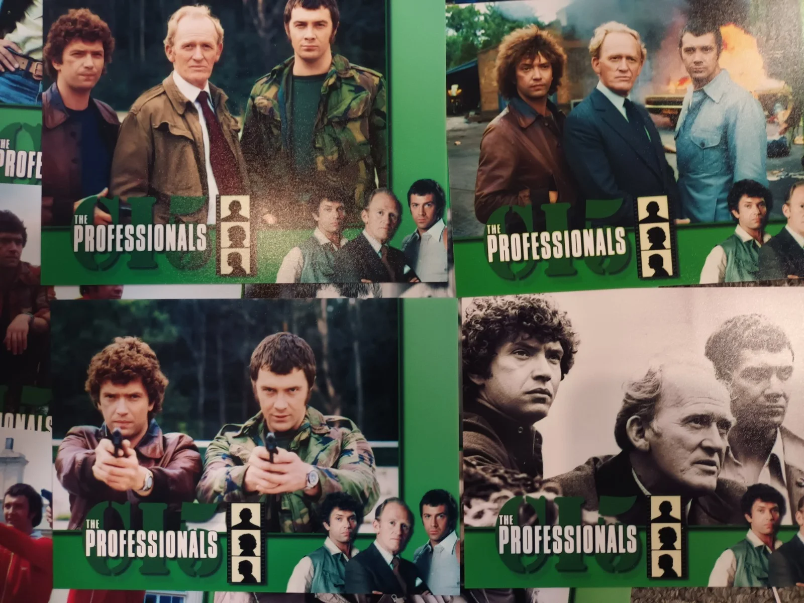 The Professionals CI5. 16 Glossy 7x5ins Unofficial Lobby Cards. New., изображение 3
