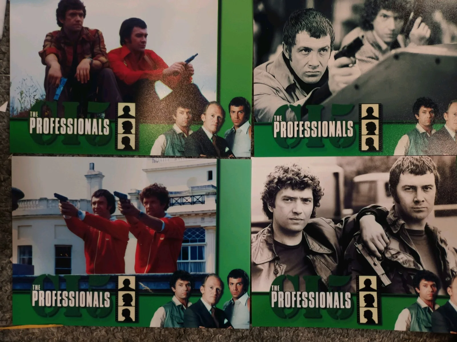 The Professionals CI5. 16 Glossy 7x5ins Unofficial Lobby Cards. New., изображение 4