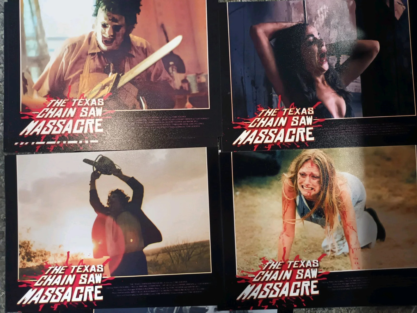 The Texas Chainsaw Massacre 1974. 16 Glossy Unofficial 7x5ins Lobby Cards. New., изображение 4