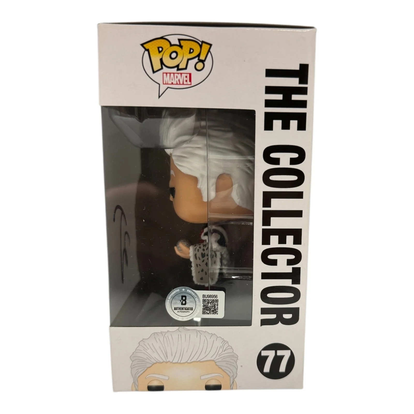 BENICIO DEL TORO — BENICIO DEL TORO SIGNED AUTOGRAPH GUARDIANS OF THE GALAXY FUNKO POP BECKETT BAS, изображение 2