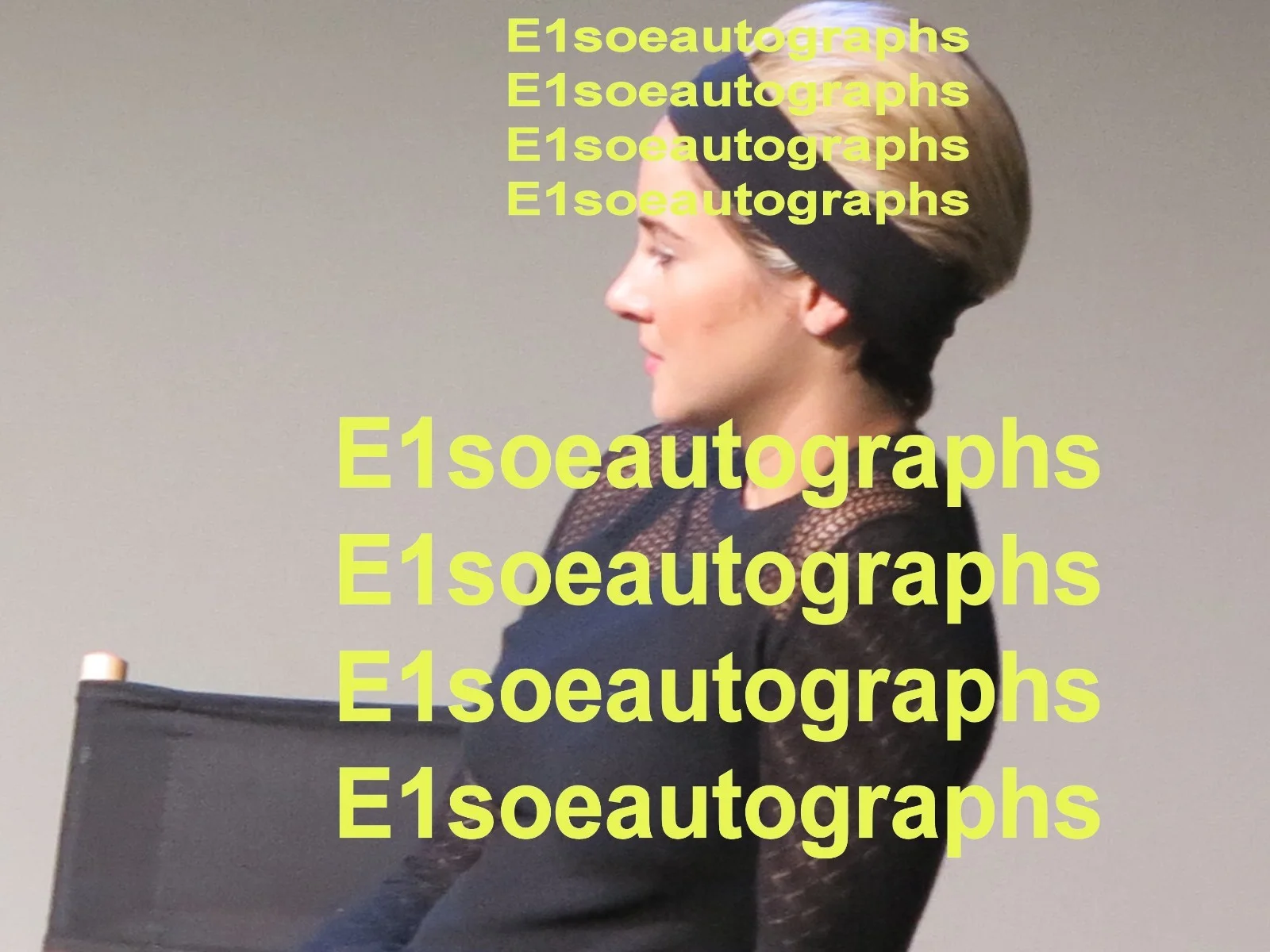 Shailene Woodley — Shailene Woodley signed 8x10 photo - Insurgent, Divergent, Fault, изображение 3