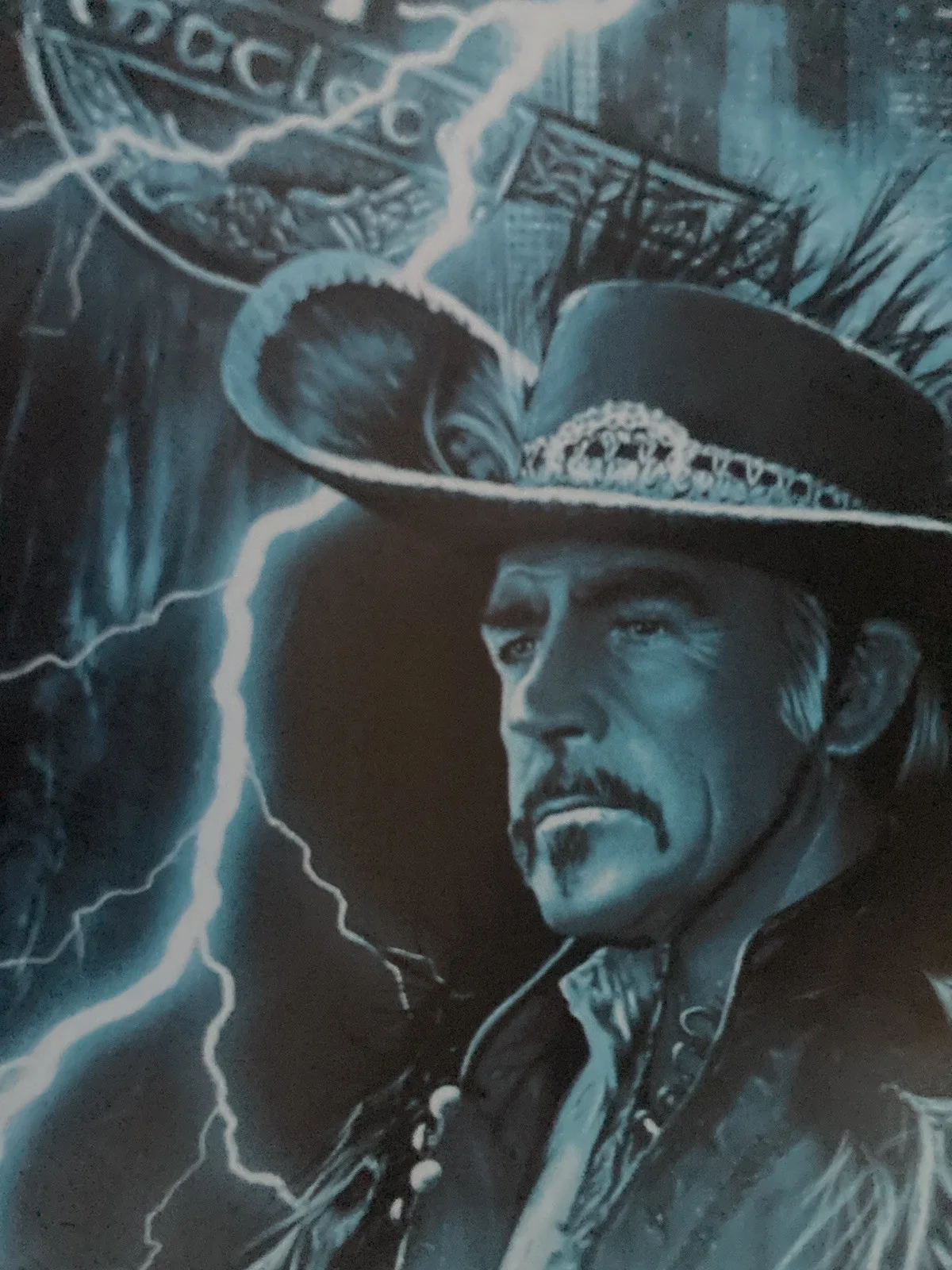 Highlander Rare Original Quad cinema Poster 40th Anniversary fantastic artwork, image 2