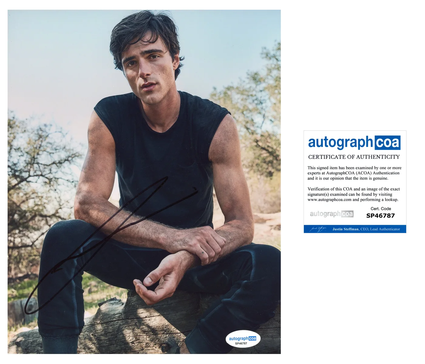 Jacob Elordi Autographed Signed 8x10 Photo ACOA, image 2