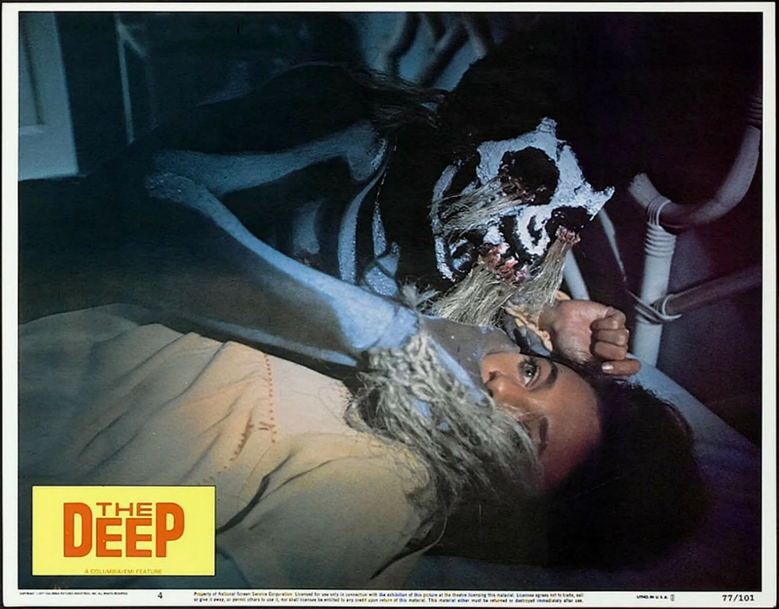 DEEP 1977 Robert Shaw, Jacqueline Bisset, Nick Nolte 3 LOBBY CARDS, image 3