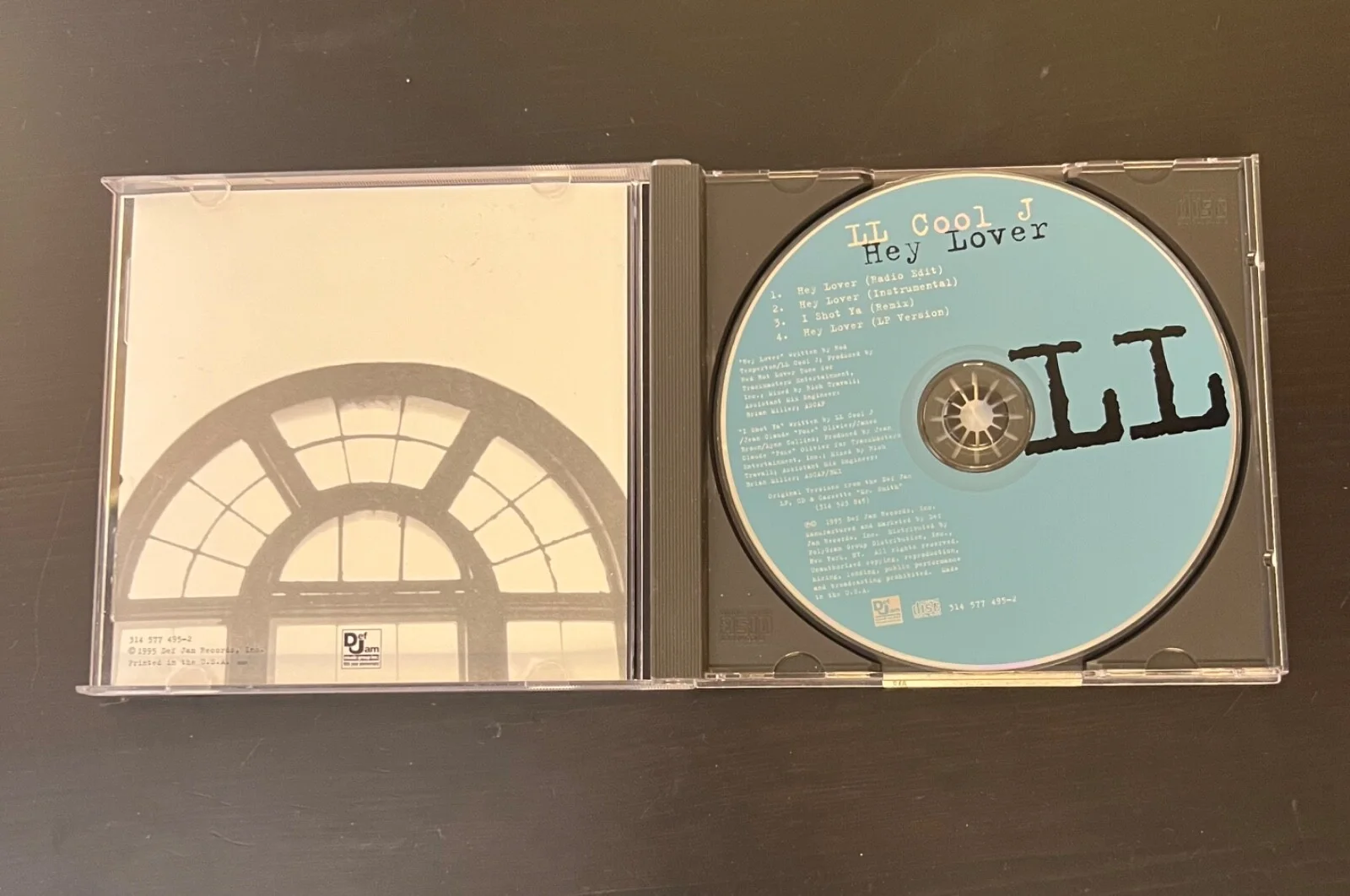 Autographed Signed LL Cool J Hey Lover/I Shot Ya CD Maxi Single Rap Pop, image 4