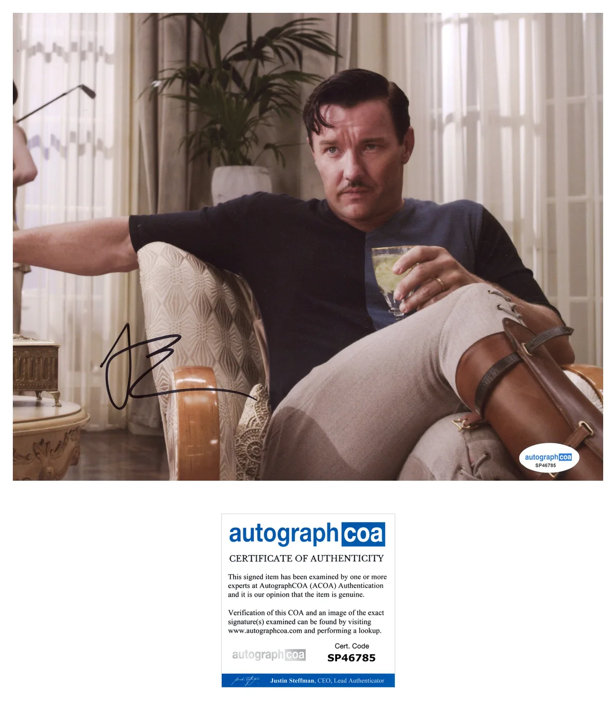 Joel Edgerton Great Gatsby Autographed Signed 8x10 Photo ACOA, изображение 2