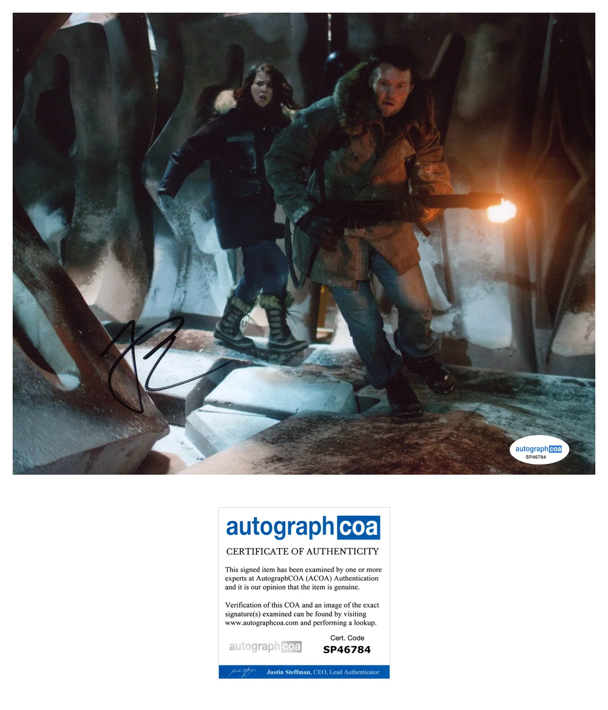 Joel Edgerton The Thing Autographed Signed 8x10 Photo ACOA, image 2