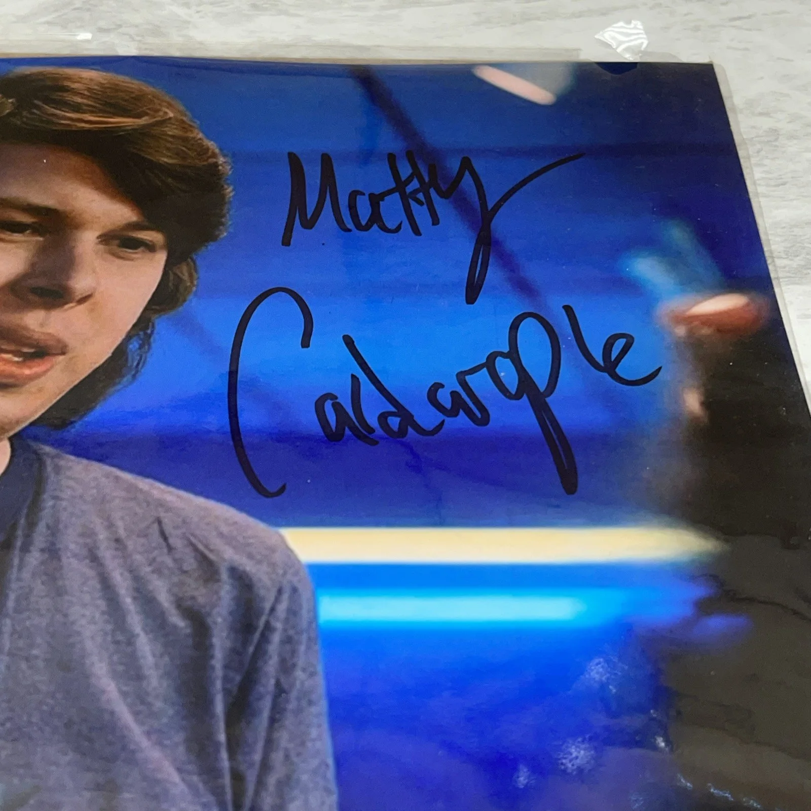 Matty Cardarople Signed 8x10 Photo Bam Box Pop Culture Stranger Things w/COA, изображение 5
