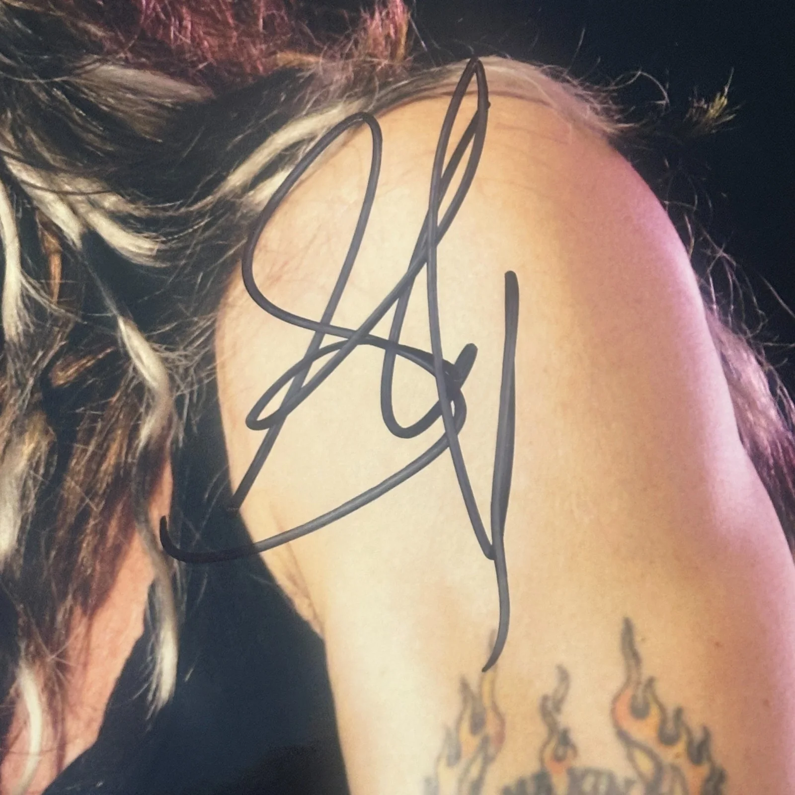 STEVEN TYLER — STEVEN TYLER Signed AEROSMITH CONCERT 11x14 PHOTO Beckett (BAS) Authenticated, image 2