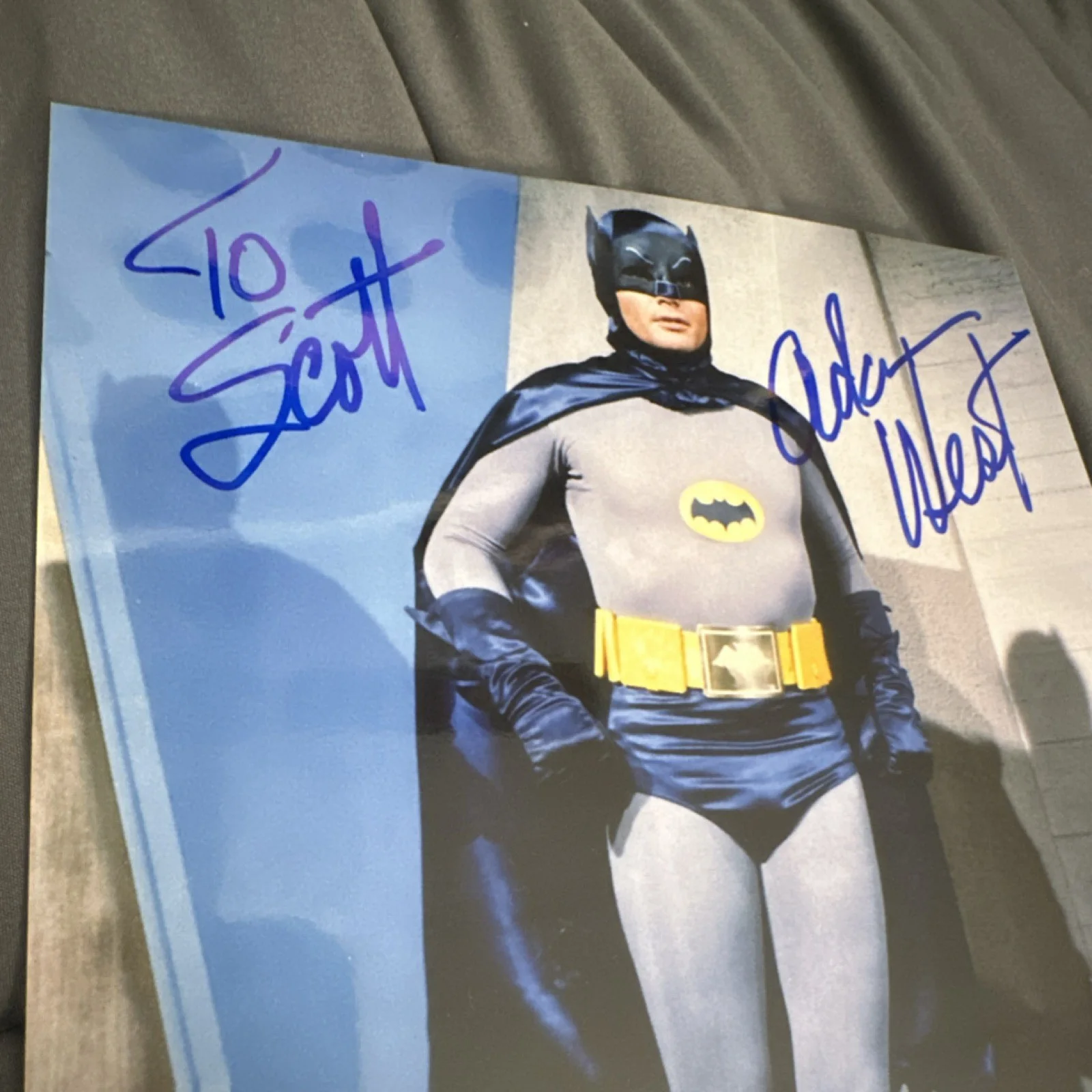 Adam West — Adam West Signed Original Batman TV Show Photo Autograph Television Memorabilia, image 2