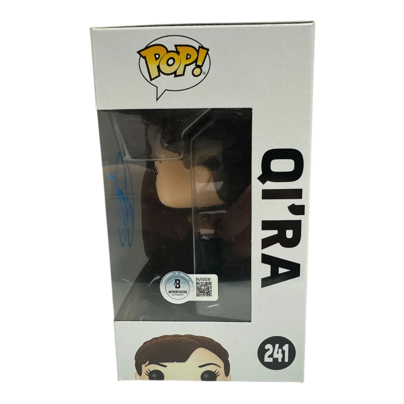 EMILIA CLARKE — EMILIA CLARKE SIGNED AUTOGRAPH SOLO A STAR WARS MOVIE FUNKO POP BECKETT BAS, изображение 2