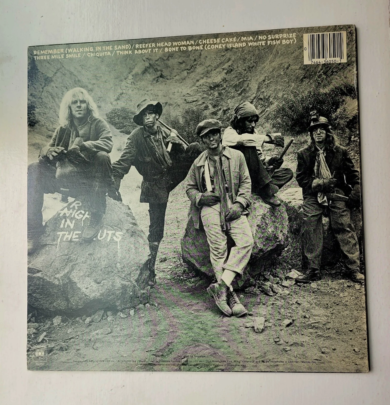 AEROSMITH MULTI SIGNED NIGHT IN THE RUTS ALBUM COVER - JSA-LOA, изображение 5