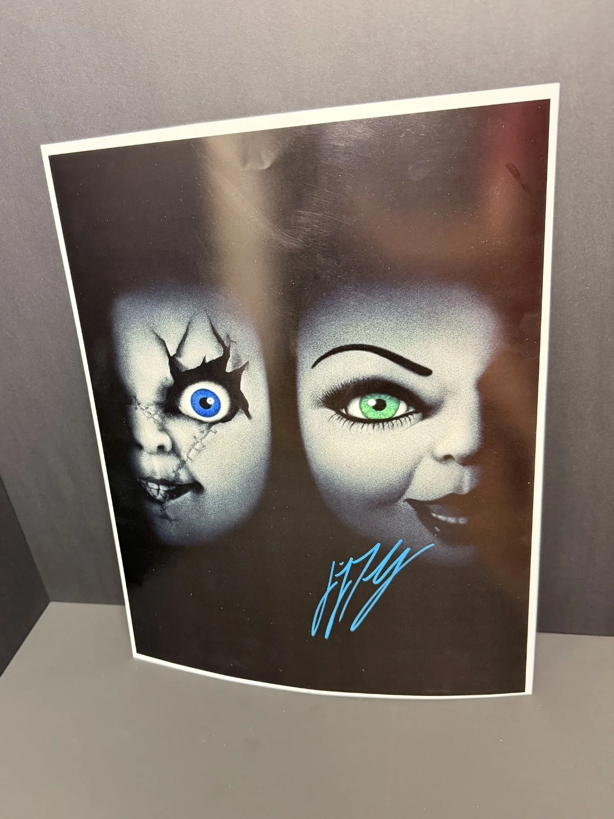 Jennifer tilly — Jennifer tilly “bride of chucky- Tiffany” signed 11x14
