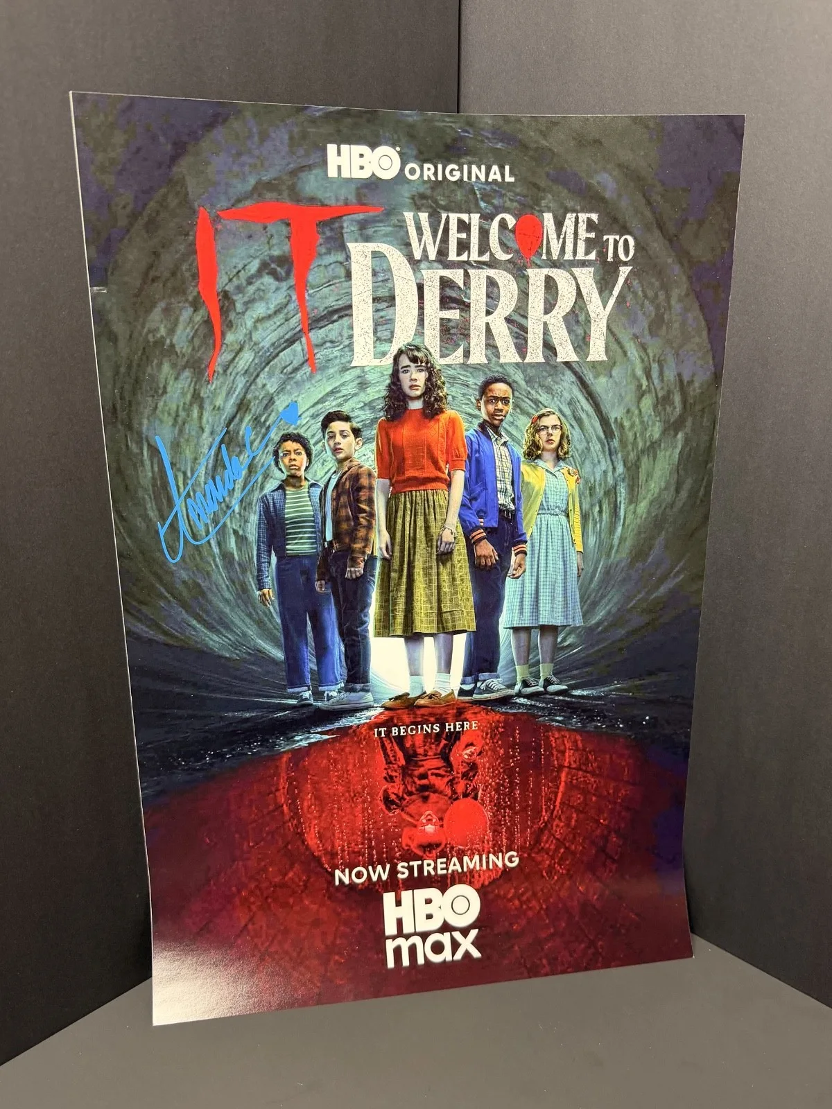 Amanda christine — It: welcome to derry 12x18 signed by Amanda Christine