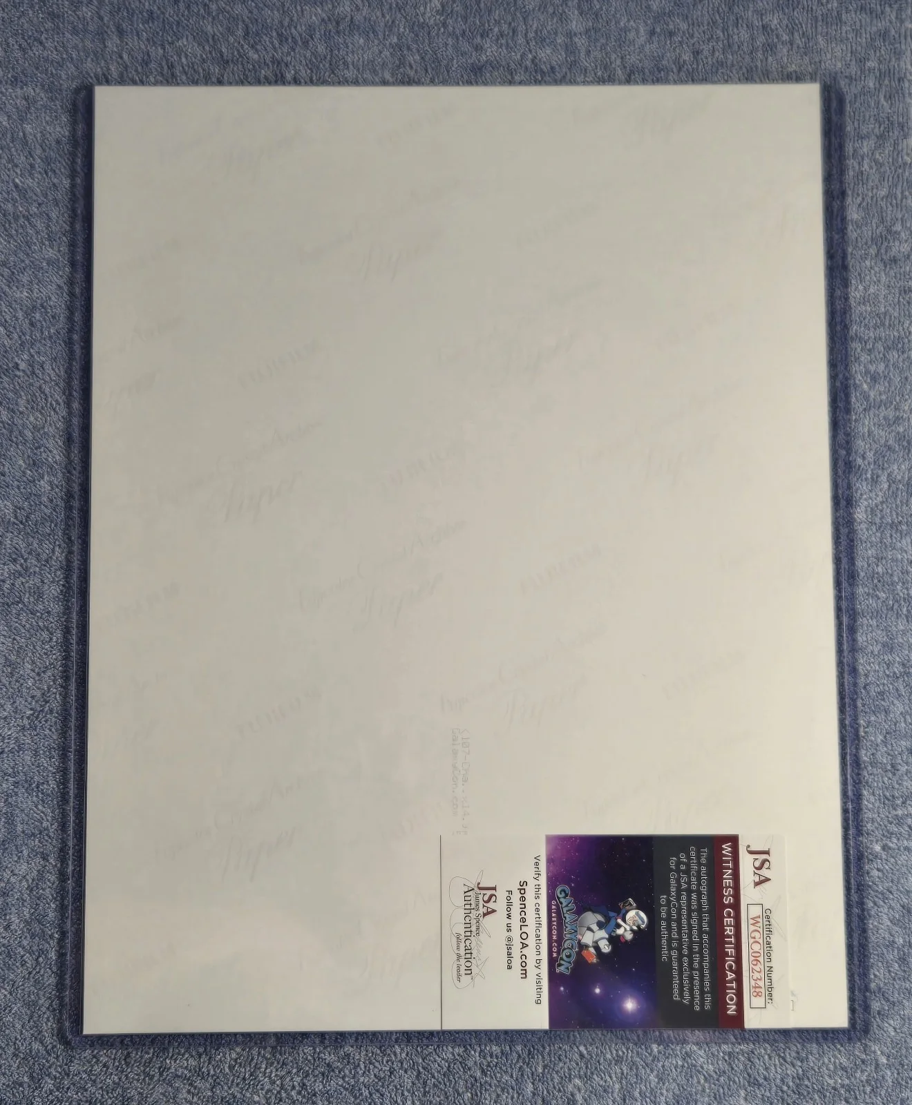 Ray Chase — FIRE EMBLEM - ROY - 11x14 PHOTO - SIGNED BY RAY CHASE - JSA CERTIFIED, image 2