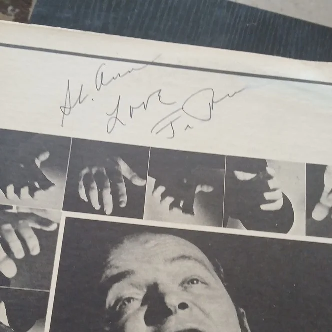 Father Tom Smith The Touch Autographed Original Vinyl Record Zeus Records, изображение 2