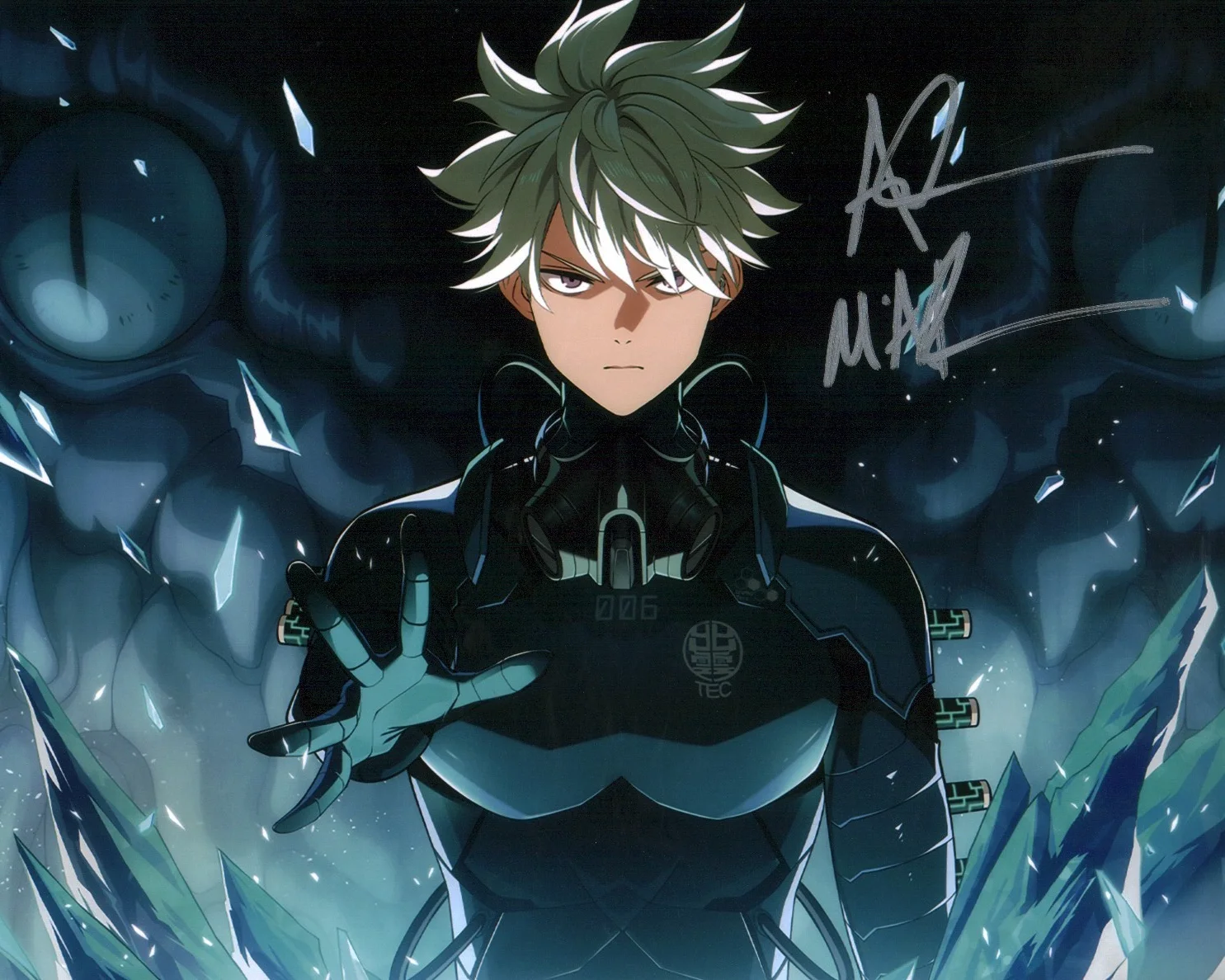 Adam McArthur — Adam McArthur Kaiju No. 8 8x10 Signed Photo JSA Certified Autograph