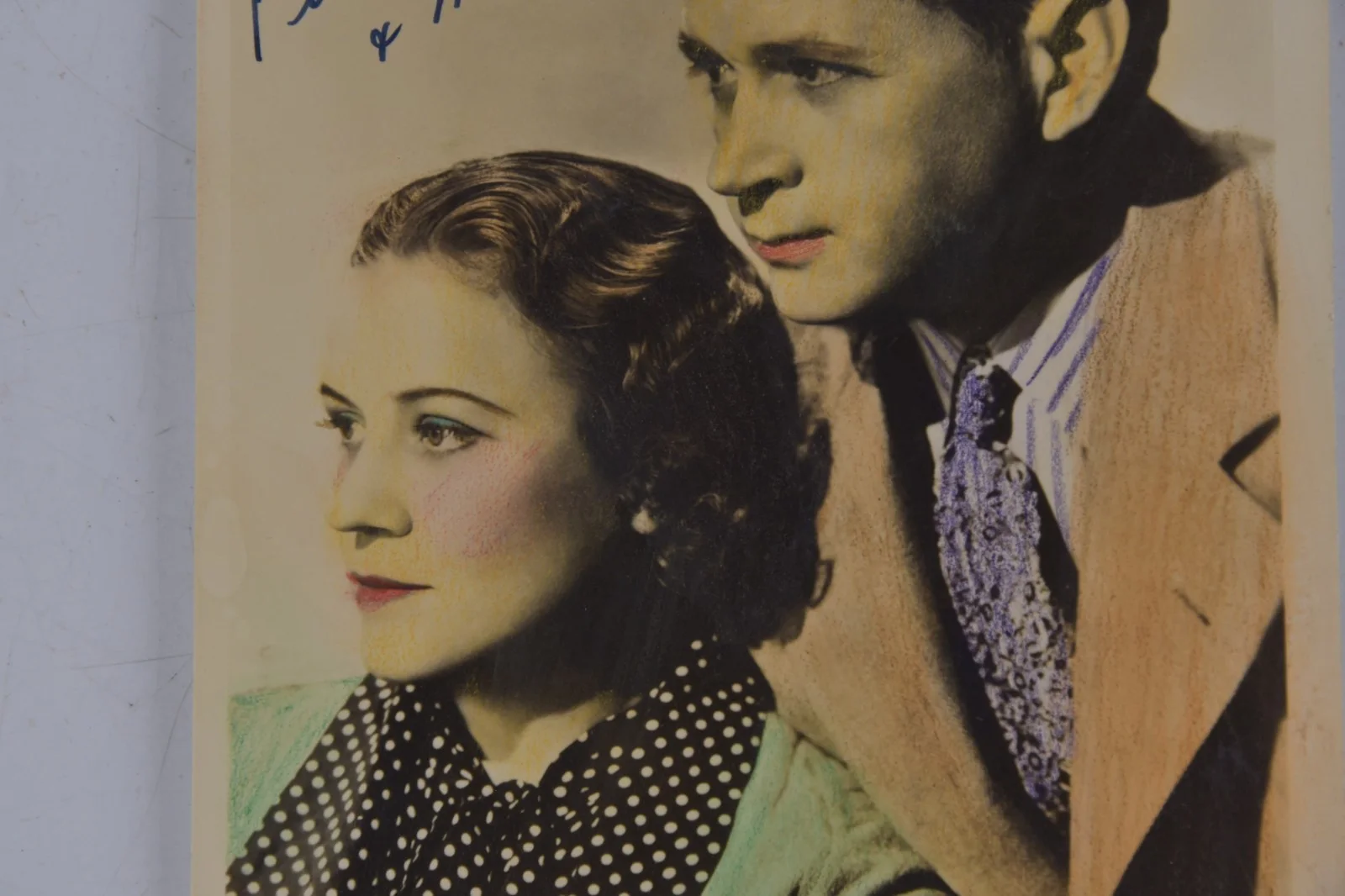 Vintage Fibber McGee & Molly Radio Show Autograph Colorized Photograph, изображение 5