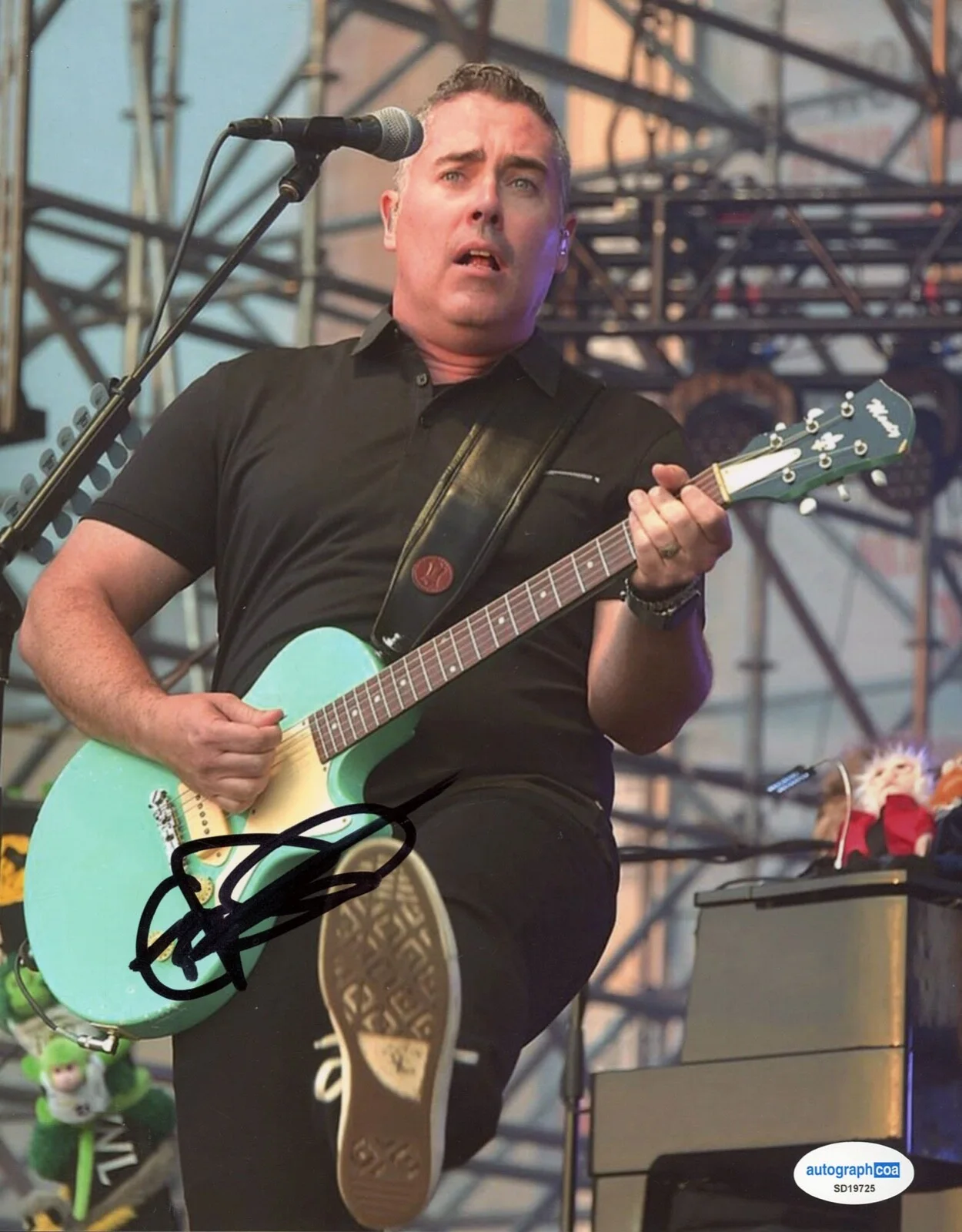 Ed Robertson — Ed Robertson signed "BARENAKED LADIES" 8x10 Photo d EXACT PROOF Singer ACOA COA, изображение 4