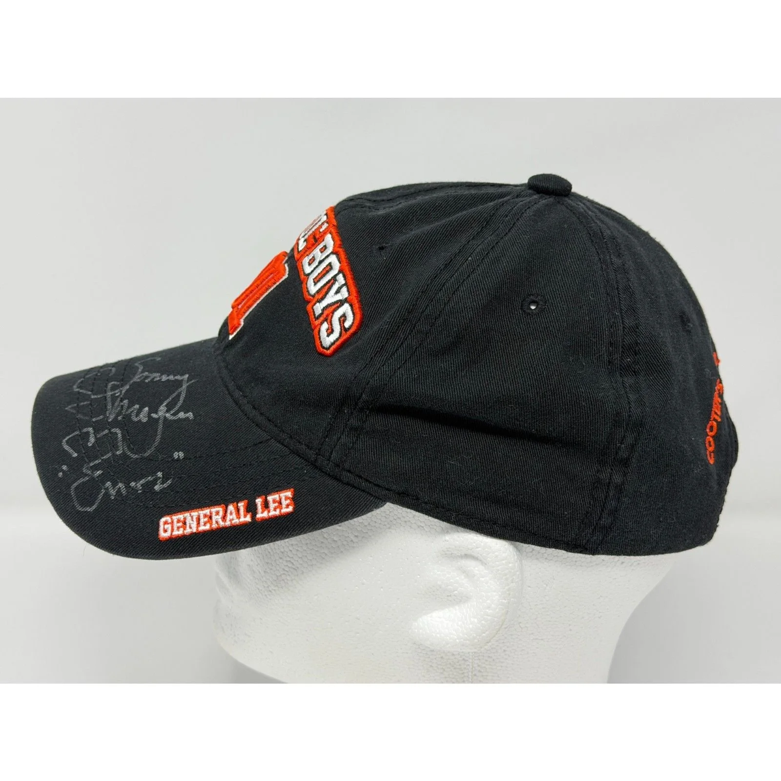 Good Ol' Boys General Lee Dukes of Hazzard Cooter's Place Autographed Youth Hat, image 5