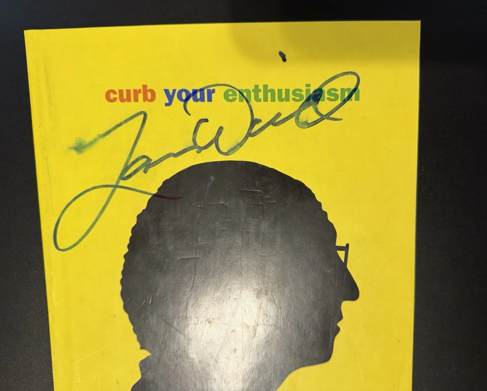 Larry David “Curb Your Enthusiasm” Signed Book Jacket Cut – In-Person Autograph, изображение 2