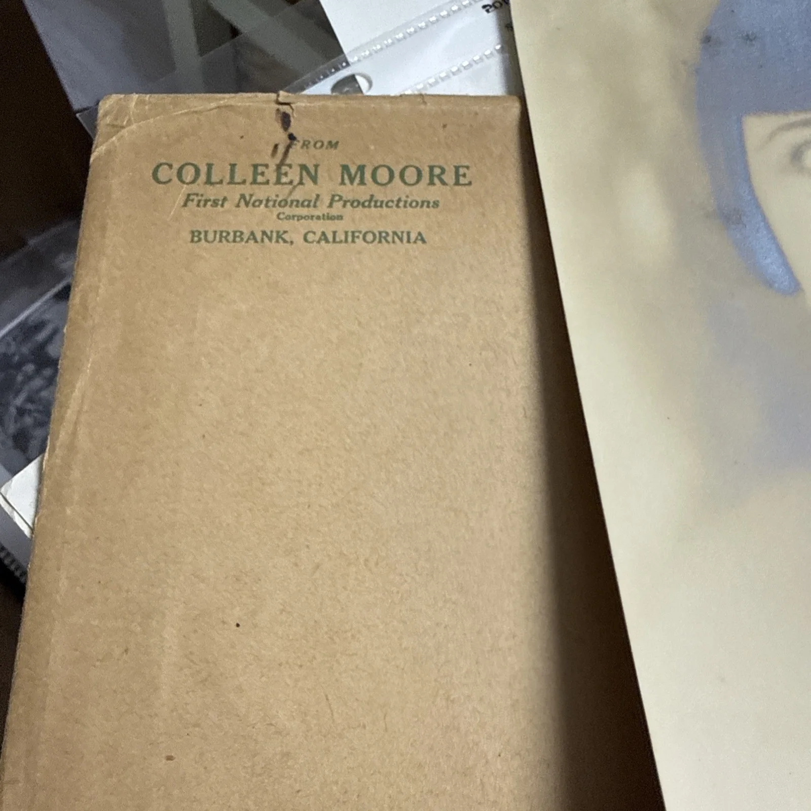 Colleen Moore — Historic Silent Film Hollywood Star Colleen Moore Photo ALS Autograph Signed, изображение 4