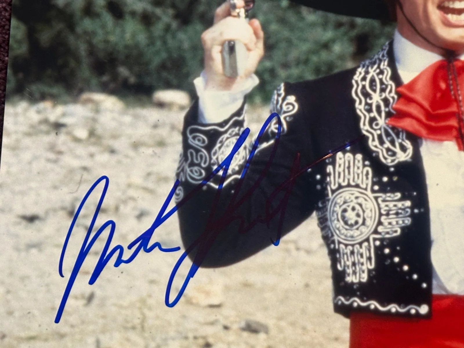 MARTIN SHORT — MARTIN SHORT Signed THREE AMIGOS 11x14 PHOTO Beckett (BAS) Auth, image 2
