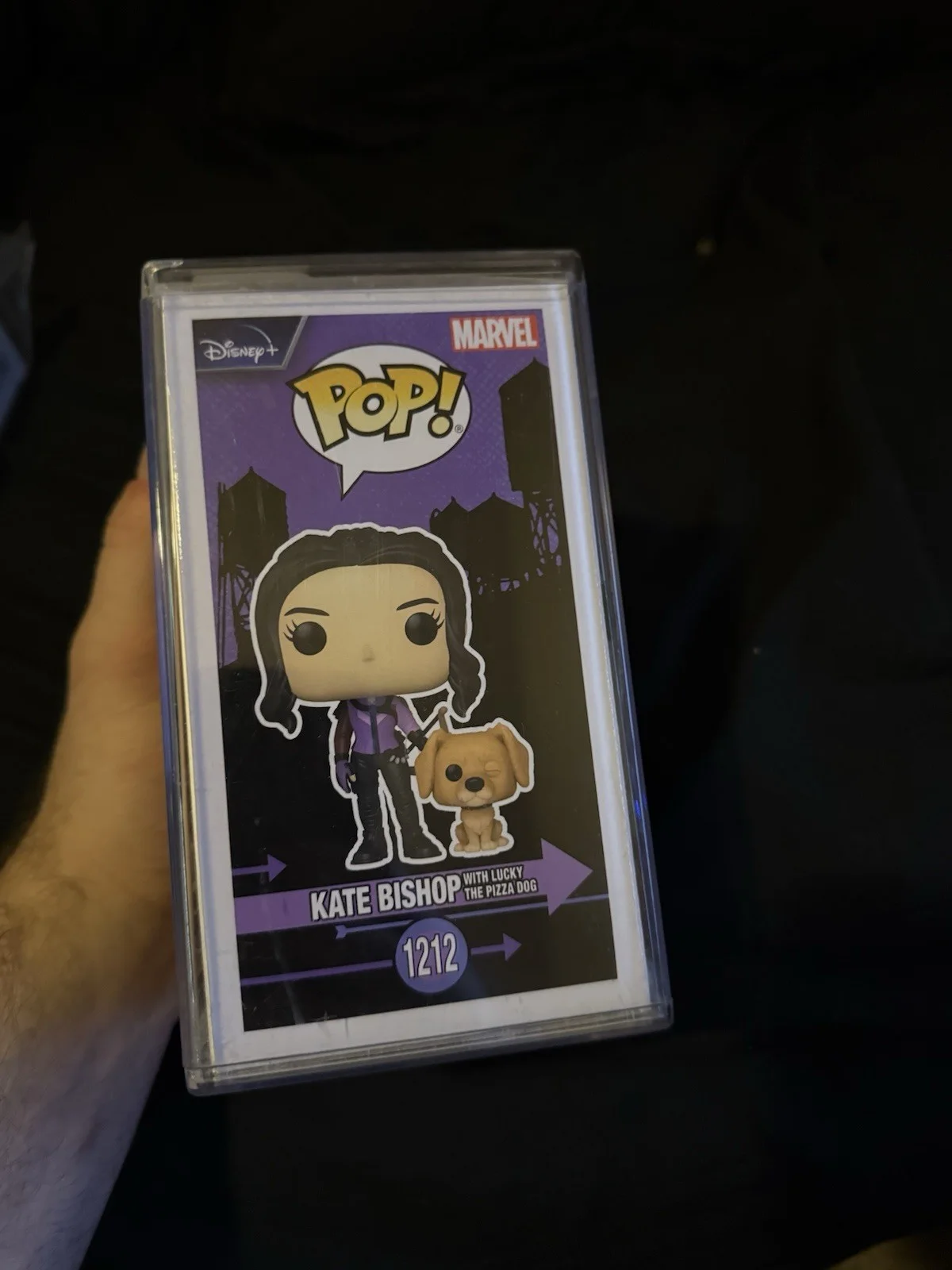 Hailee Steinfeld — Hailee Steinfeld Hawkeye Autographed Authentic Kate Bishop #1212 Funko Pop!, image 4