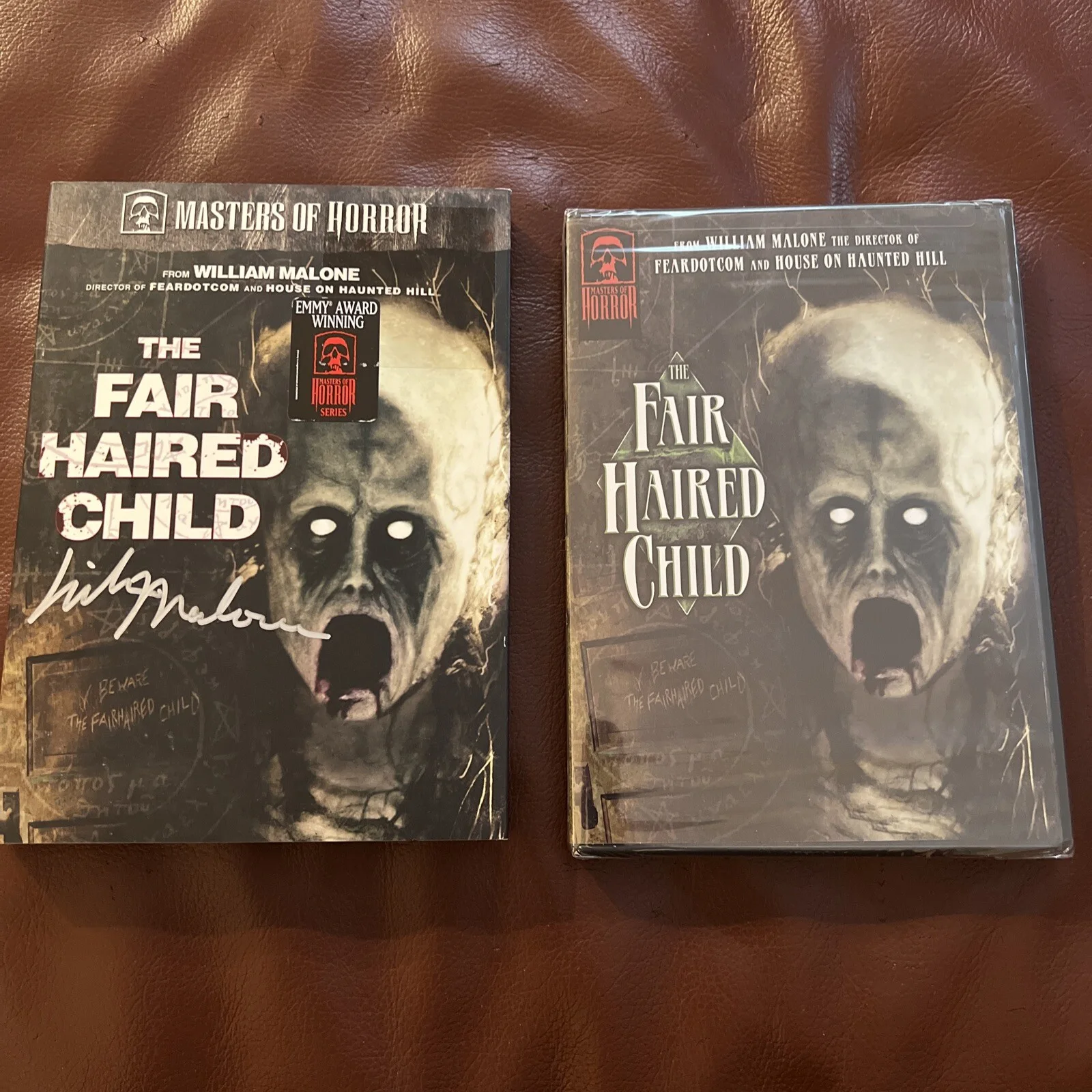NEW SIGNED William Malone - Masters of Horror: Fair Haired Child (DVD, 2005), изображение 3
