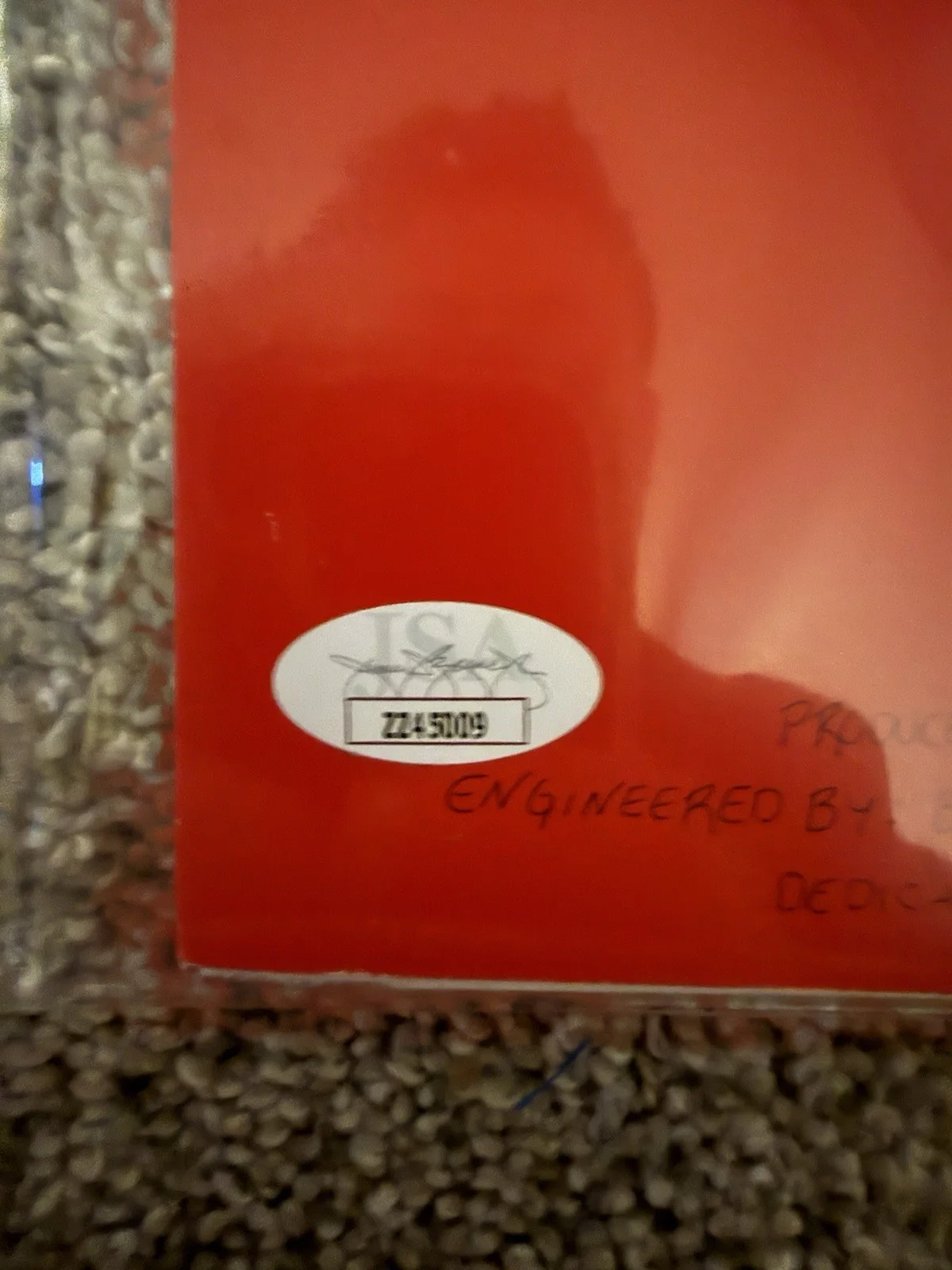 RED HOT CHILI PEPPERS SIGNED BLOOD SUGAR SEX MAGIK VINYL W/JSA COA, изображение 5