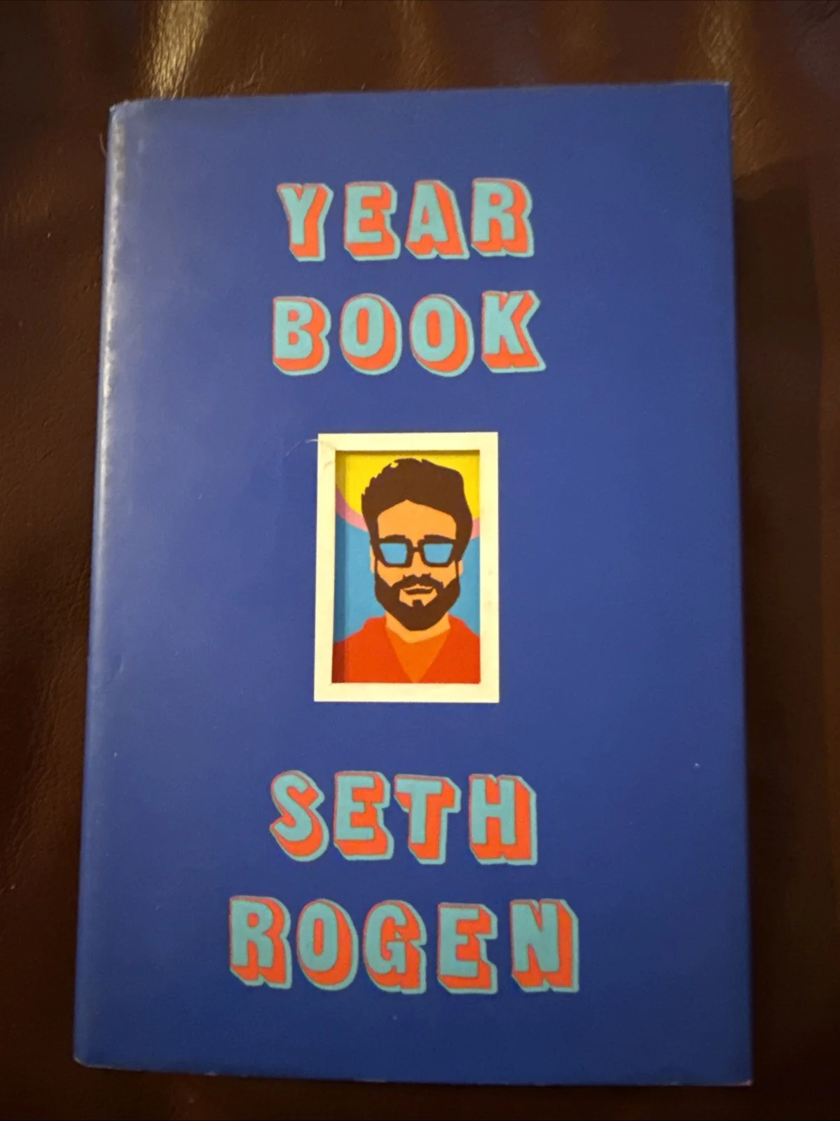 Seth Rogen — SIGNED Seth Rogen Yearbook First Edition Hardcover Book