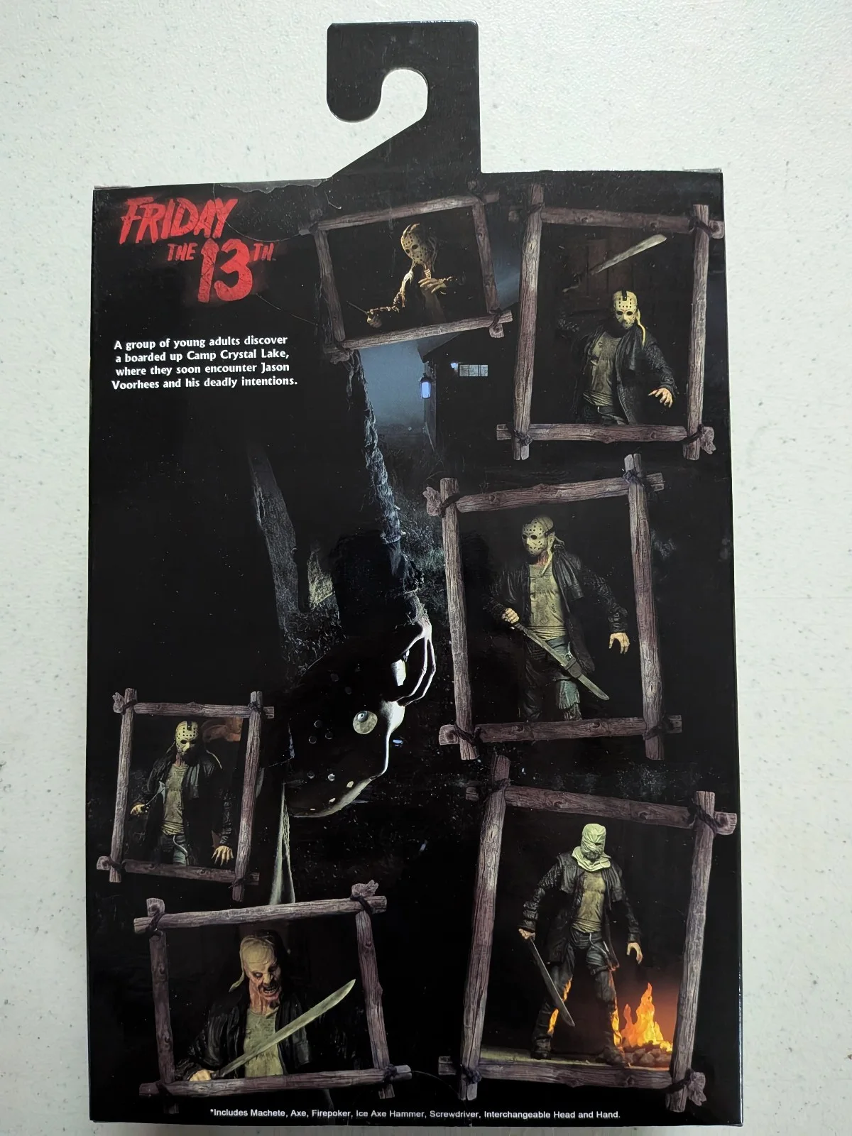 DEREK MEARS Signed NECA Figure Box Friday the 13th Jason 2009 Autograph JSA COA, image 3