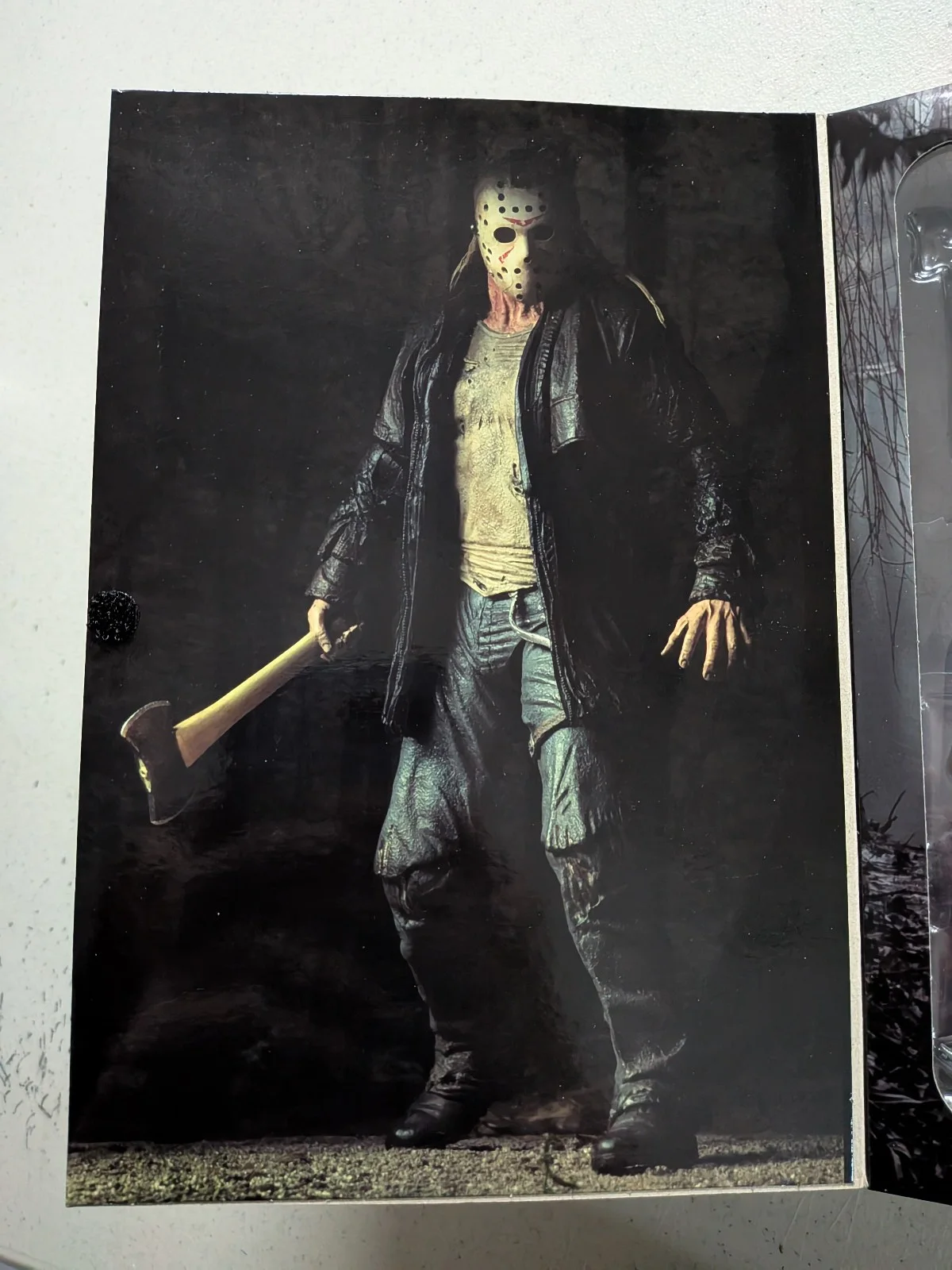 DEREK MEARS Signed NECA Figure Box Friday the 13th Jason 2009 Autograph JSA COA, image 4