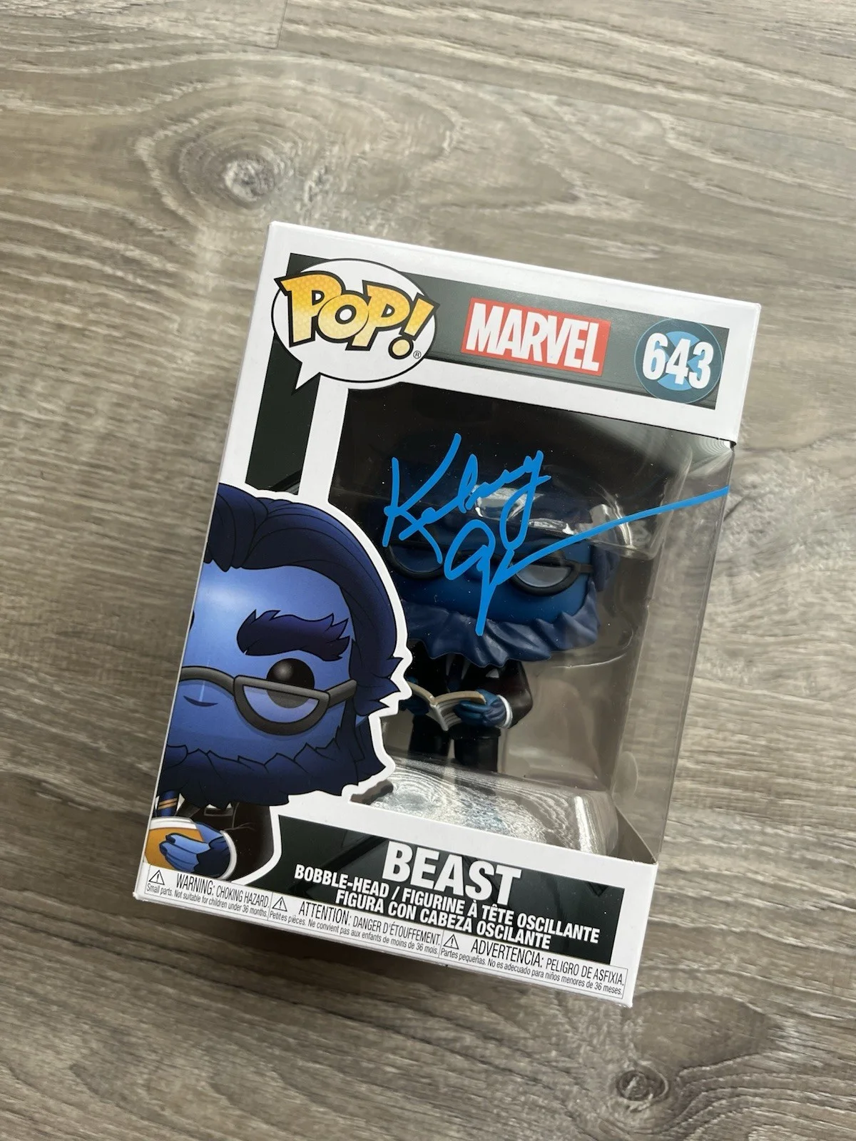 Kelsey Grammer — QC Kelsey Grammer Signed Beast Funko Pop JSA COA #643 X-Men Marvel, image 5